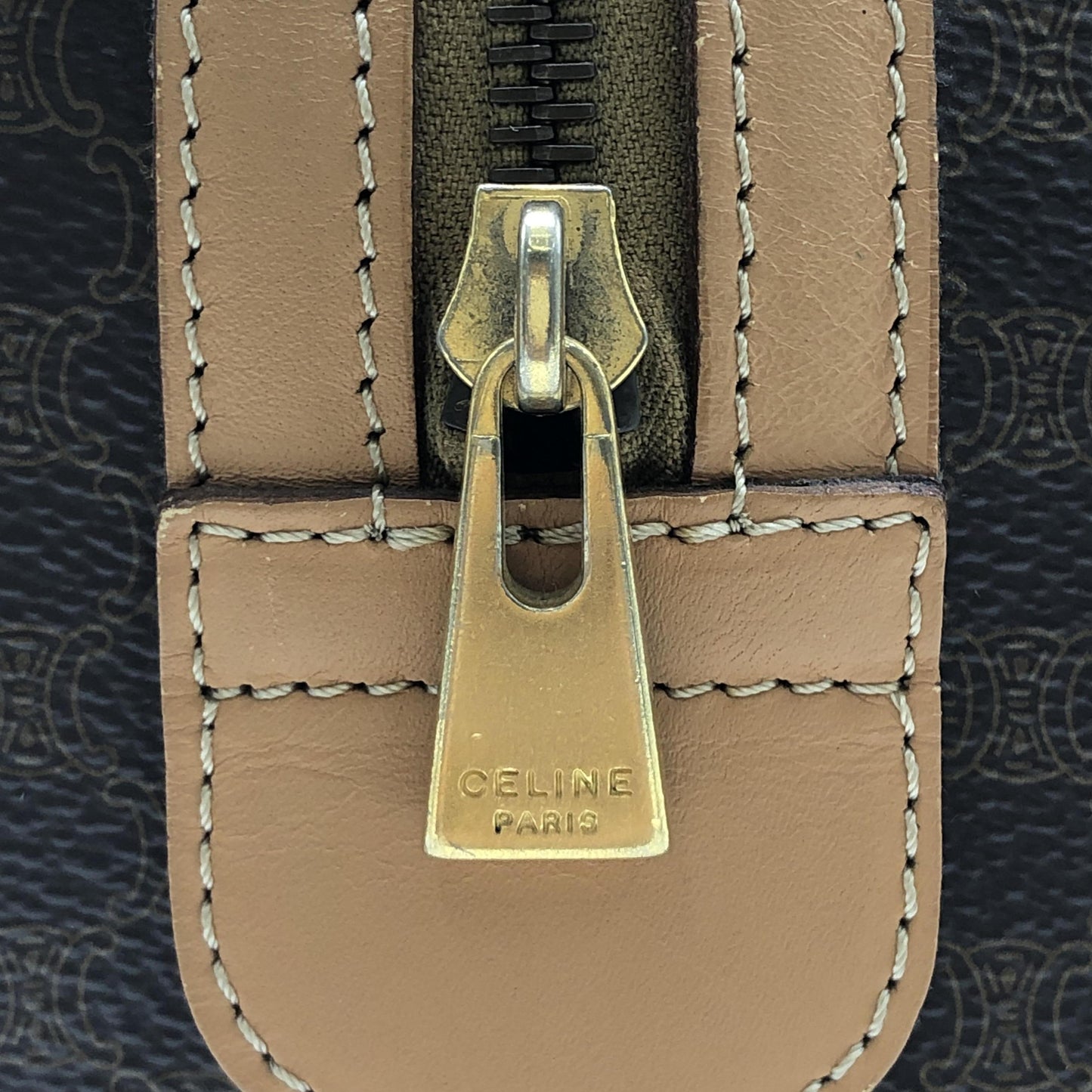 Céline Boston Bag Macadam Vintage