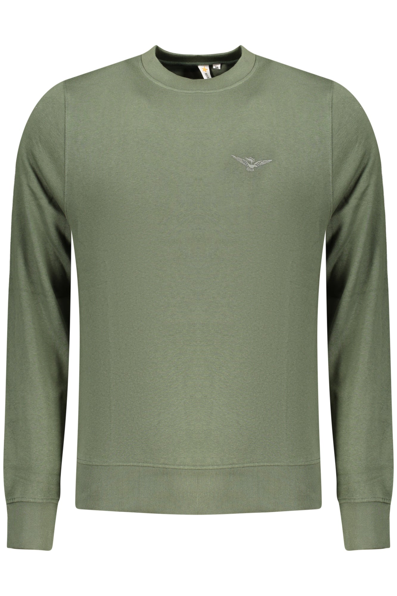 SWEAT-SHIRT ZIPPÉ POUR HOMMES DE L'ACADÉMIE MILITAIRE, VERT - ACCADEMIA MILITARE