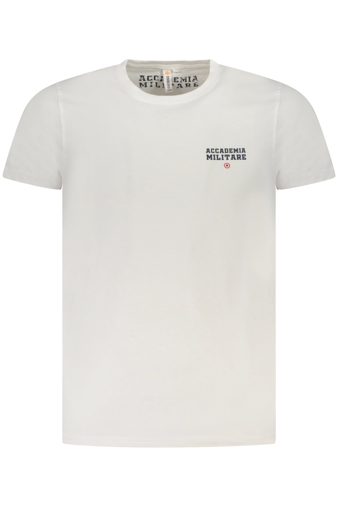 T-SHIRT À MANCHES COURTES DE L'ACADÉMIE MILITAIRE HOMME BLANC - ACCADEMIA MILITARE