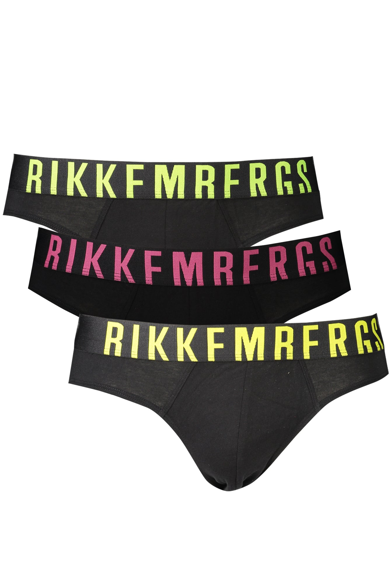 Slip noir pour homme BIKKEMBERGS - BIKKEMBERGS