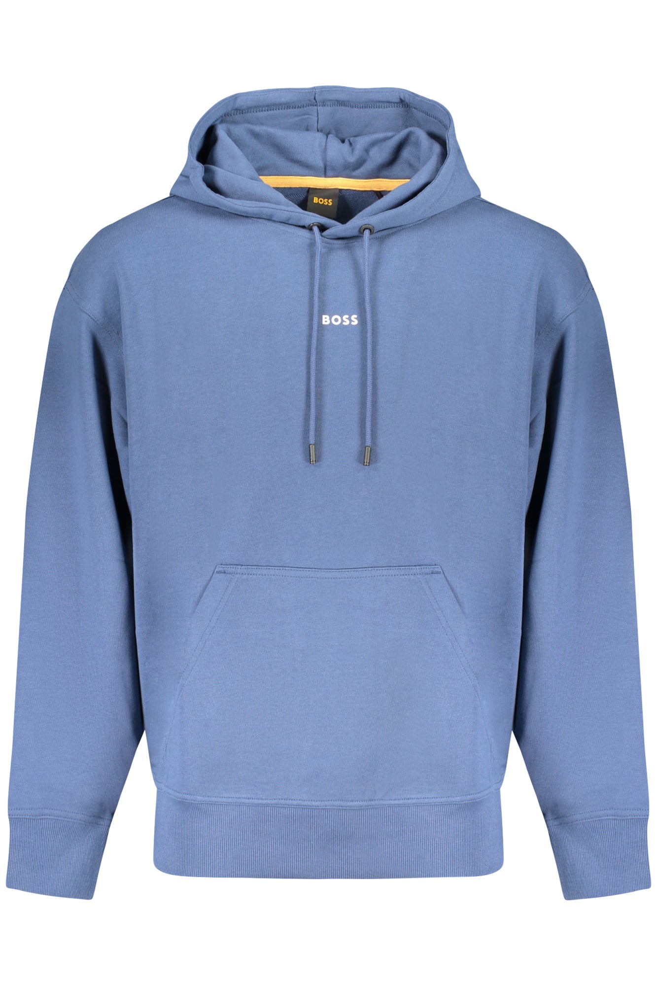 SWEAT-SHIRT ZIPPÉ BLEU BOSS POUR HOMMES - BOSS