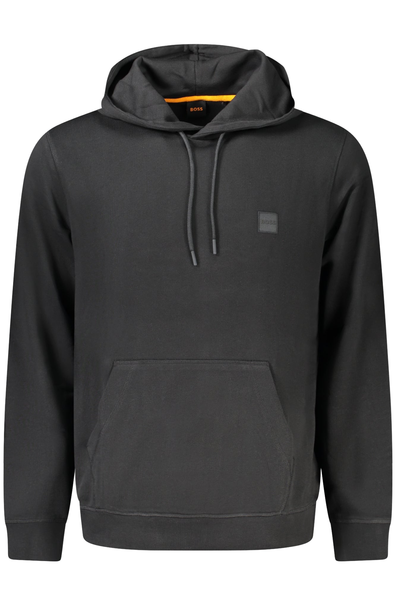 Sweat-shirt zippé noir Boss pour homme - BOSS