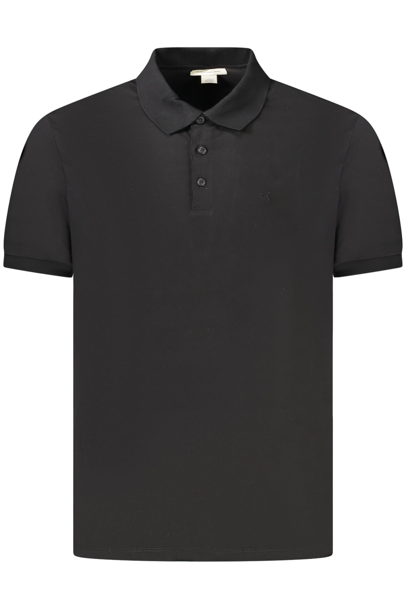 POLO À MANCHES COURTES POUR HOMMES CALVIN KLEIN NOIR - CALVIN KLEIN