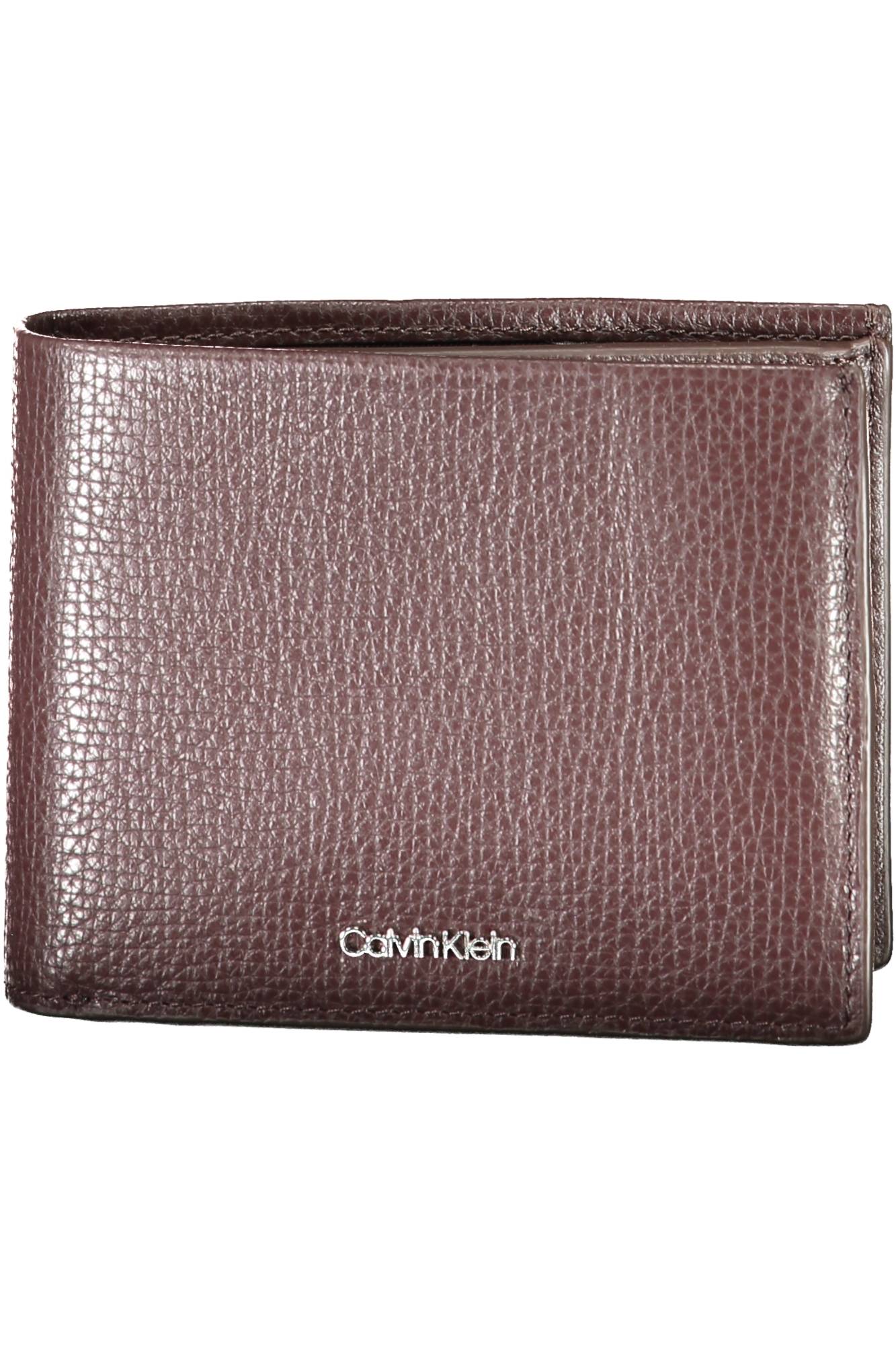 PORTEFEUILLE HOMME MARRON CALVIN KLEIN - CALVIN KLEIN