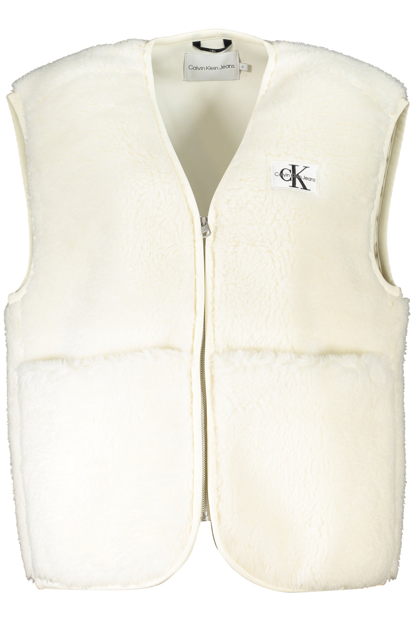 CALVIN KLEIN SANS MANCHES FEMME BLANC - CALVIN KLEIN