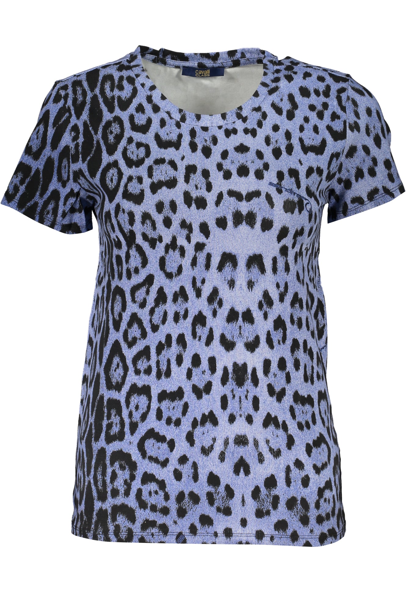 T-SHIRT À MANCHES COURTES FEMME CAVALLI CLASS BLEU - CAVALLI CLASS