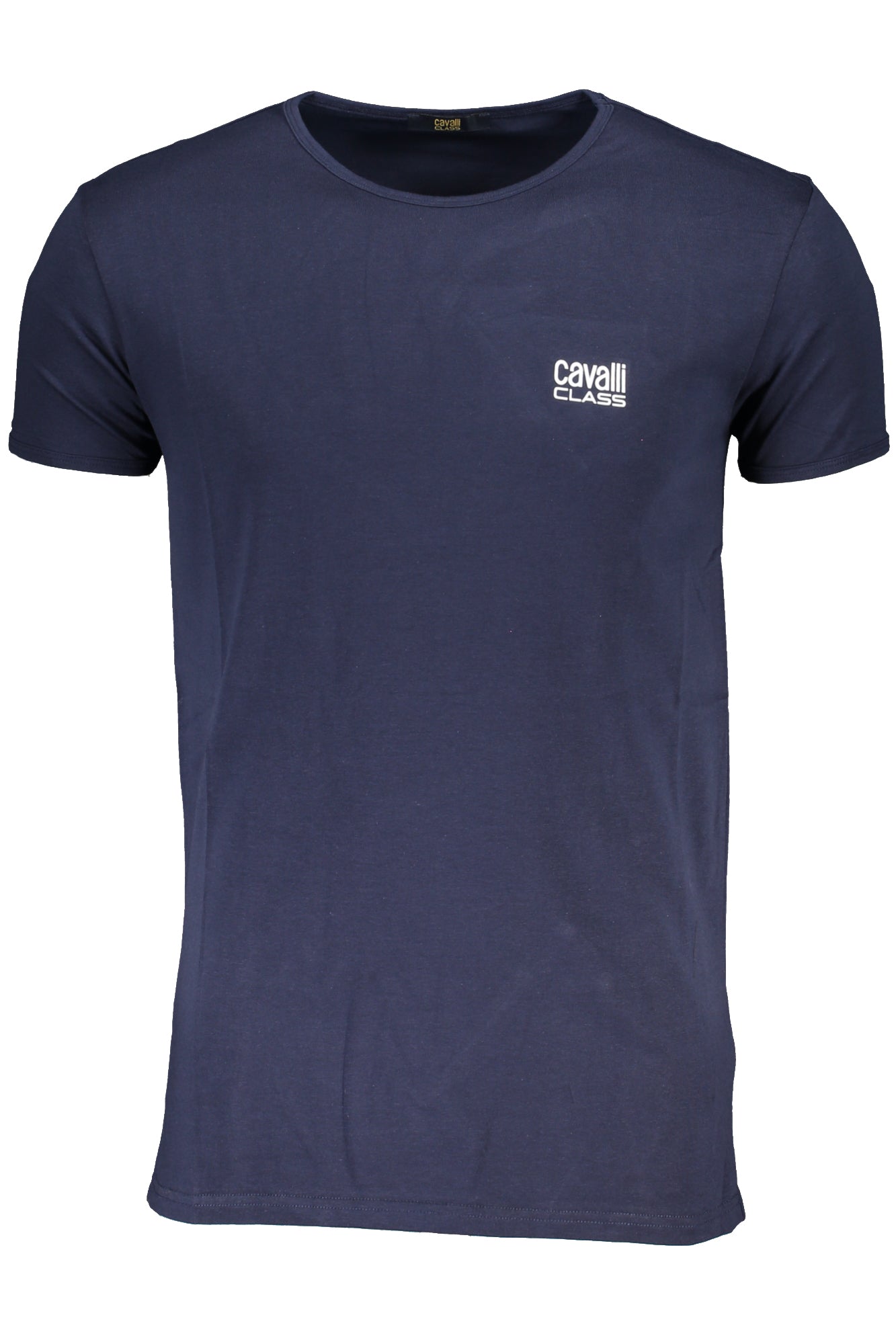 T-SHIRT MANCHES COURTES HOMME CAVALLI CLASS BLEU - CAVALLI CLASS