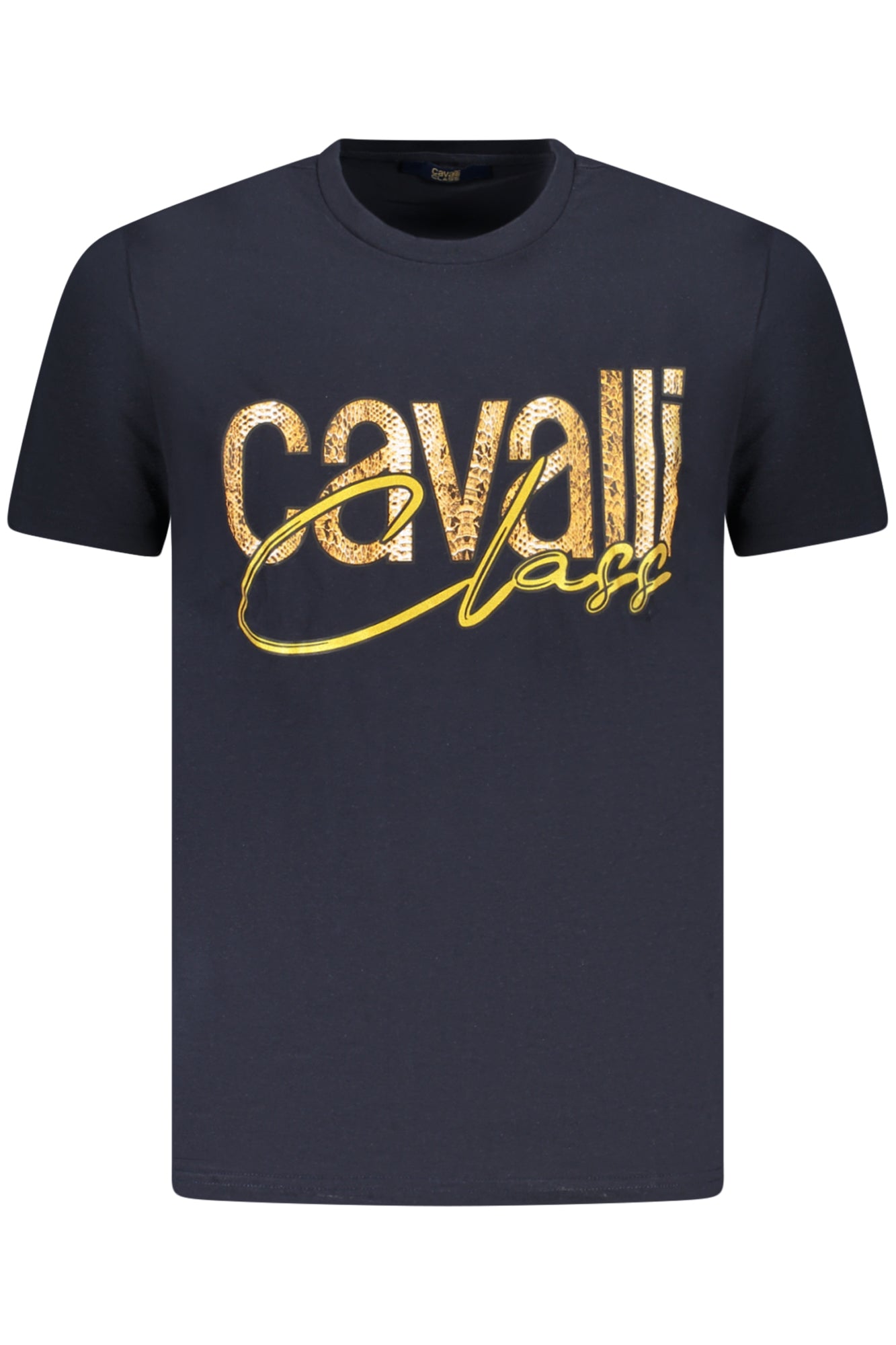 T-SHIRT À MANCHES COURTES CAVALLI CLASS HOMME BLEU - CAVALLI CLASS