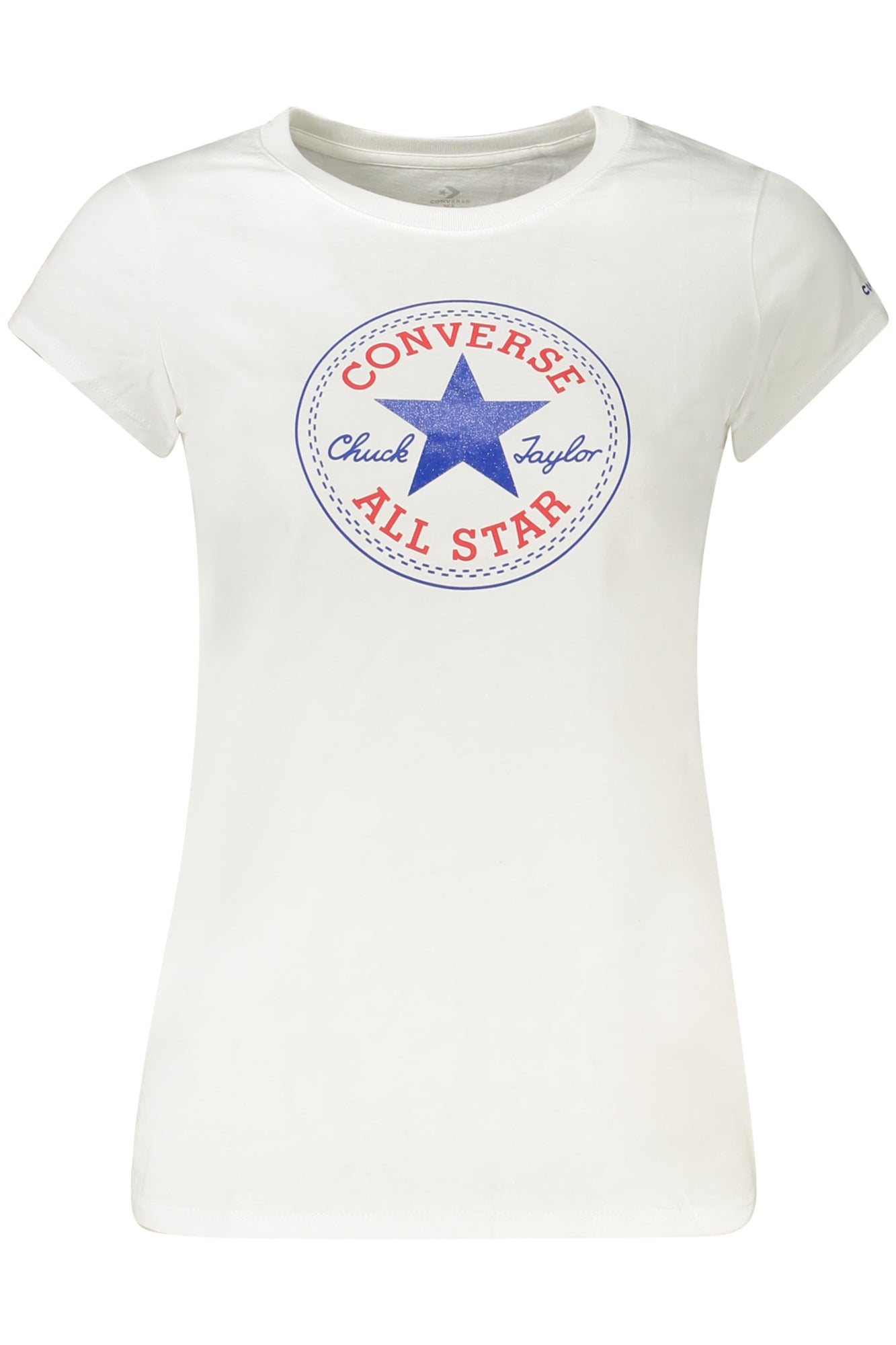 T-shirt à manches courtes Converse pour fille, blanc - CONVERSE