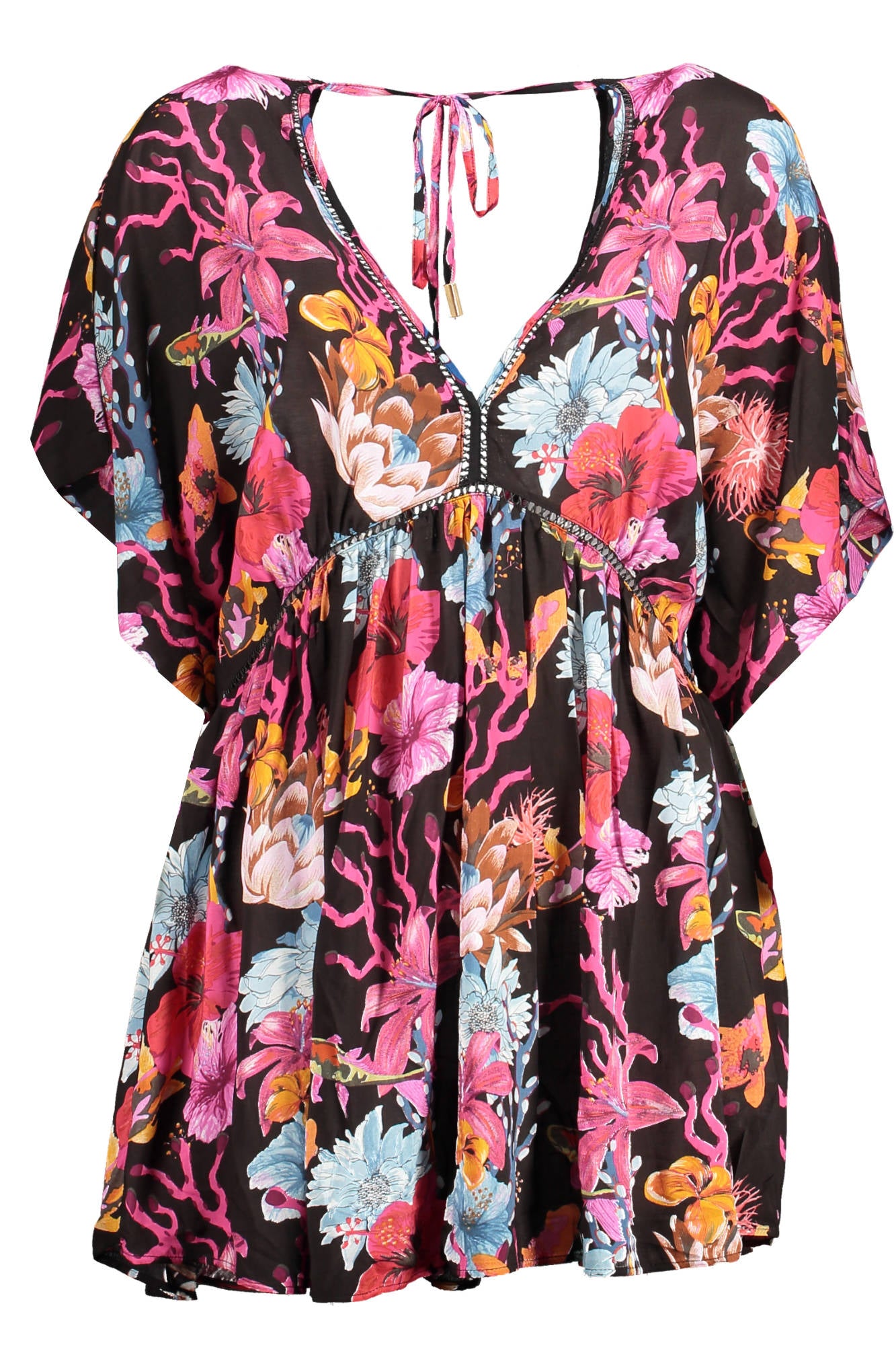 DESIGUAL ROBE COURTE FEMME NOIR - DESIGUAL