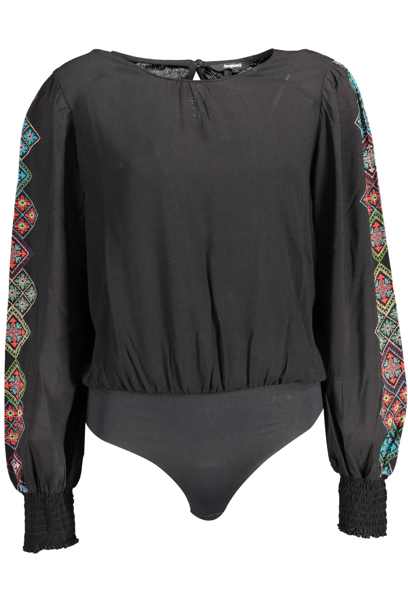 DESIGUAL BODY MANCHES LONGUES FEMME NOIR - DESIGUAL
