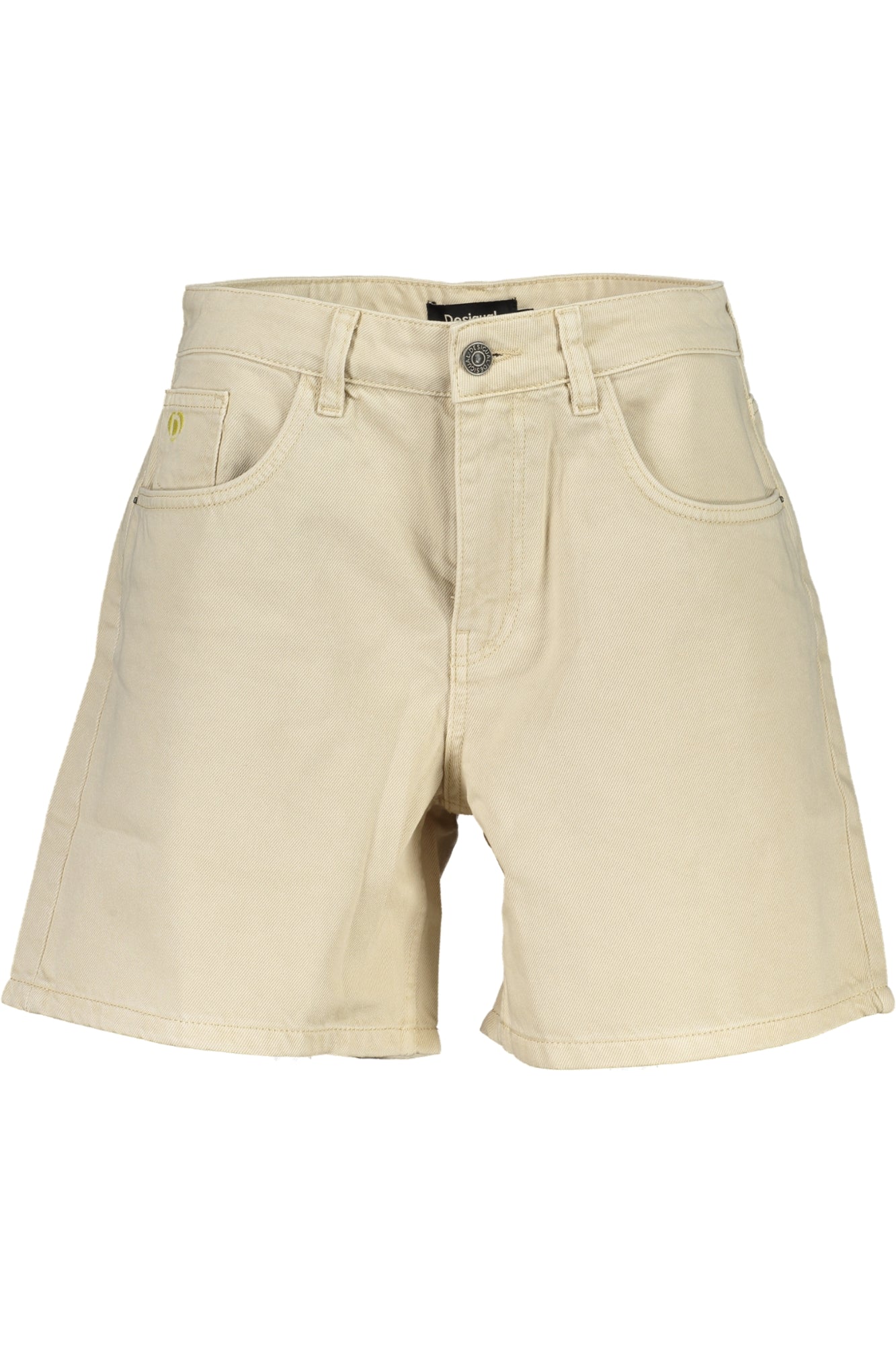 DESIGUAL JEANS SHORT FEMME BEIGE - DESIGUAL
