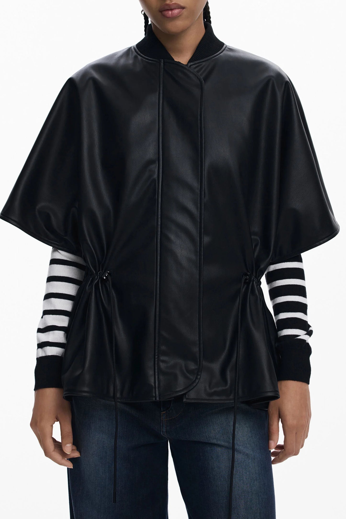 PONCHO DESIGUAL FEMME NOIR - DESIGUAL