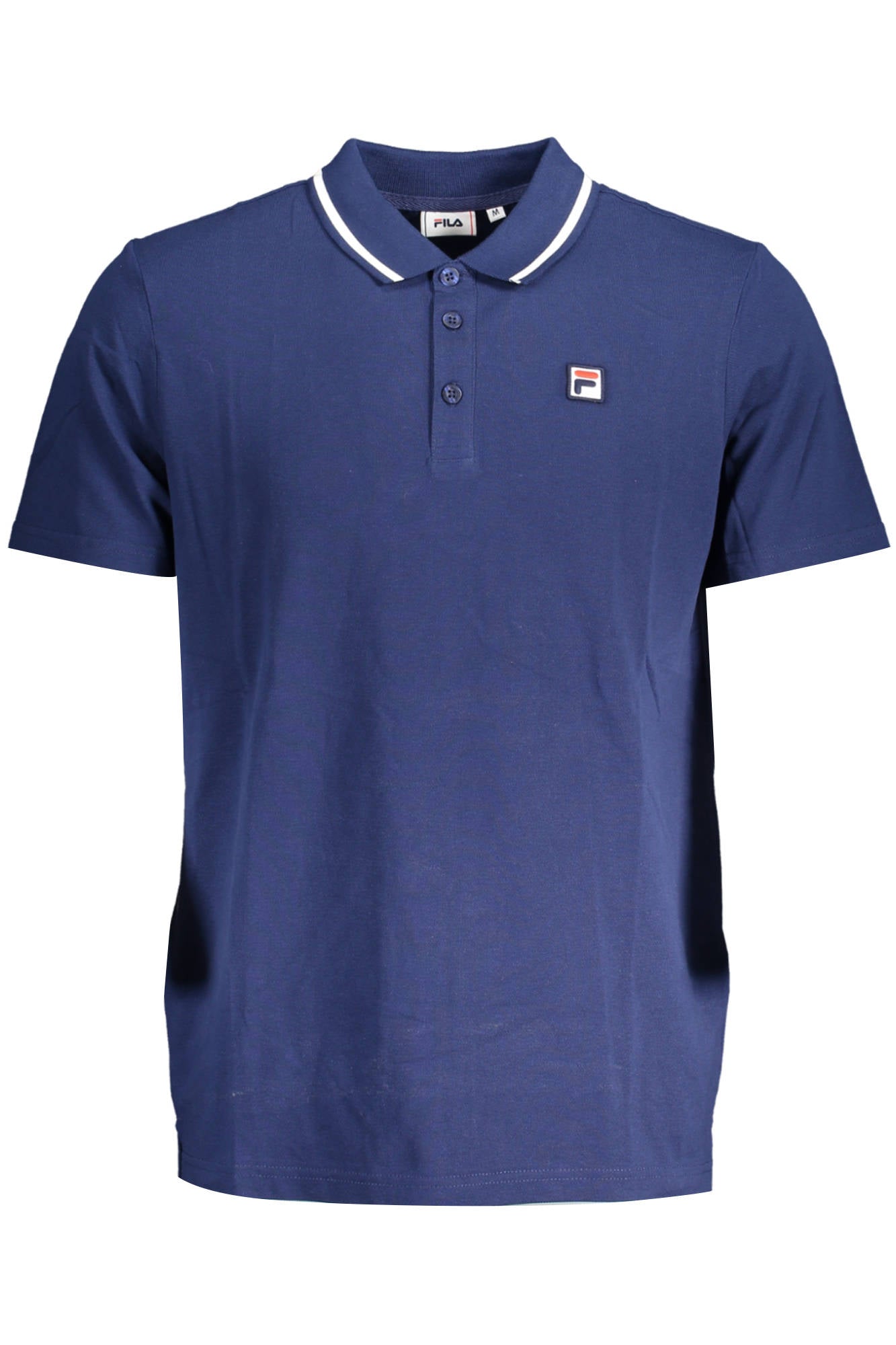 FILA POLO MANCHES COURTES HOMME BLEU - FILA