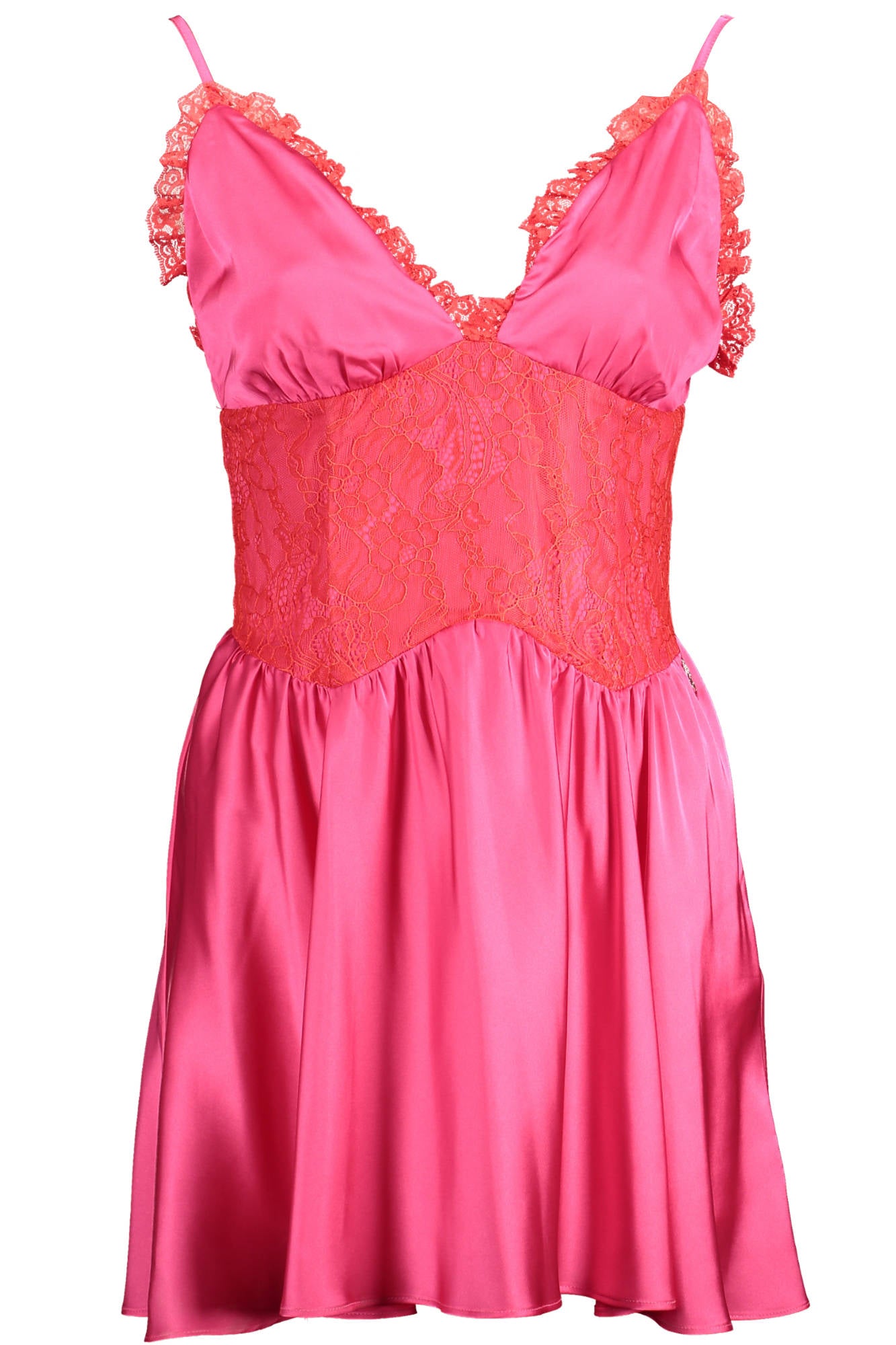 ROBE COURTE FEMME ROSE GAELLE PARIS - GAELLE PARIS