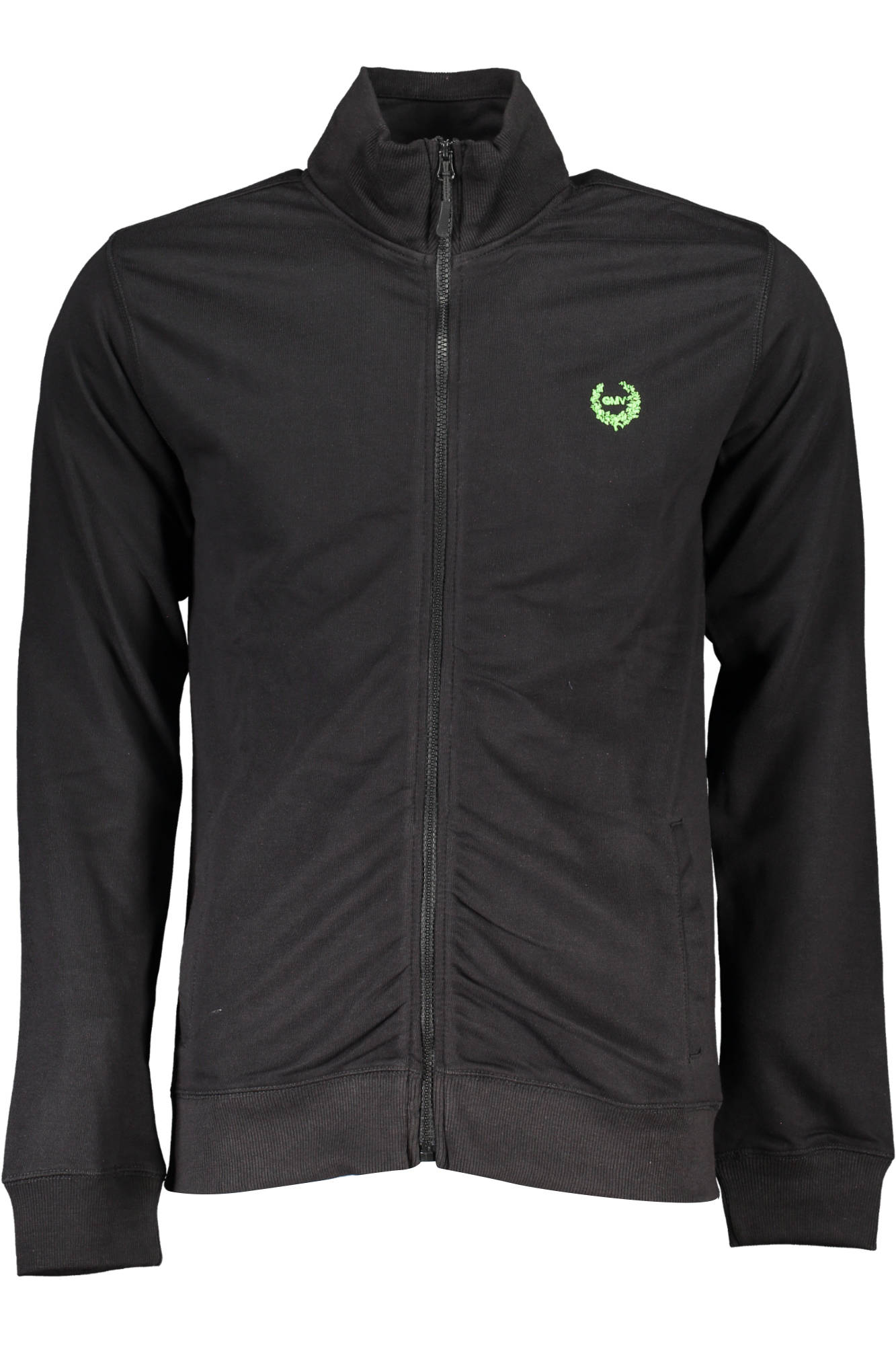 SWEAT-SHIRT ZIPPÉ NOIR HOMME GIAN MARCO VENTURI - GIAN MARCO VENTURI