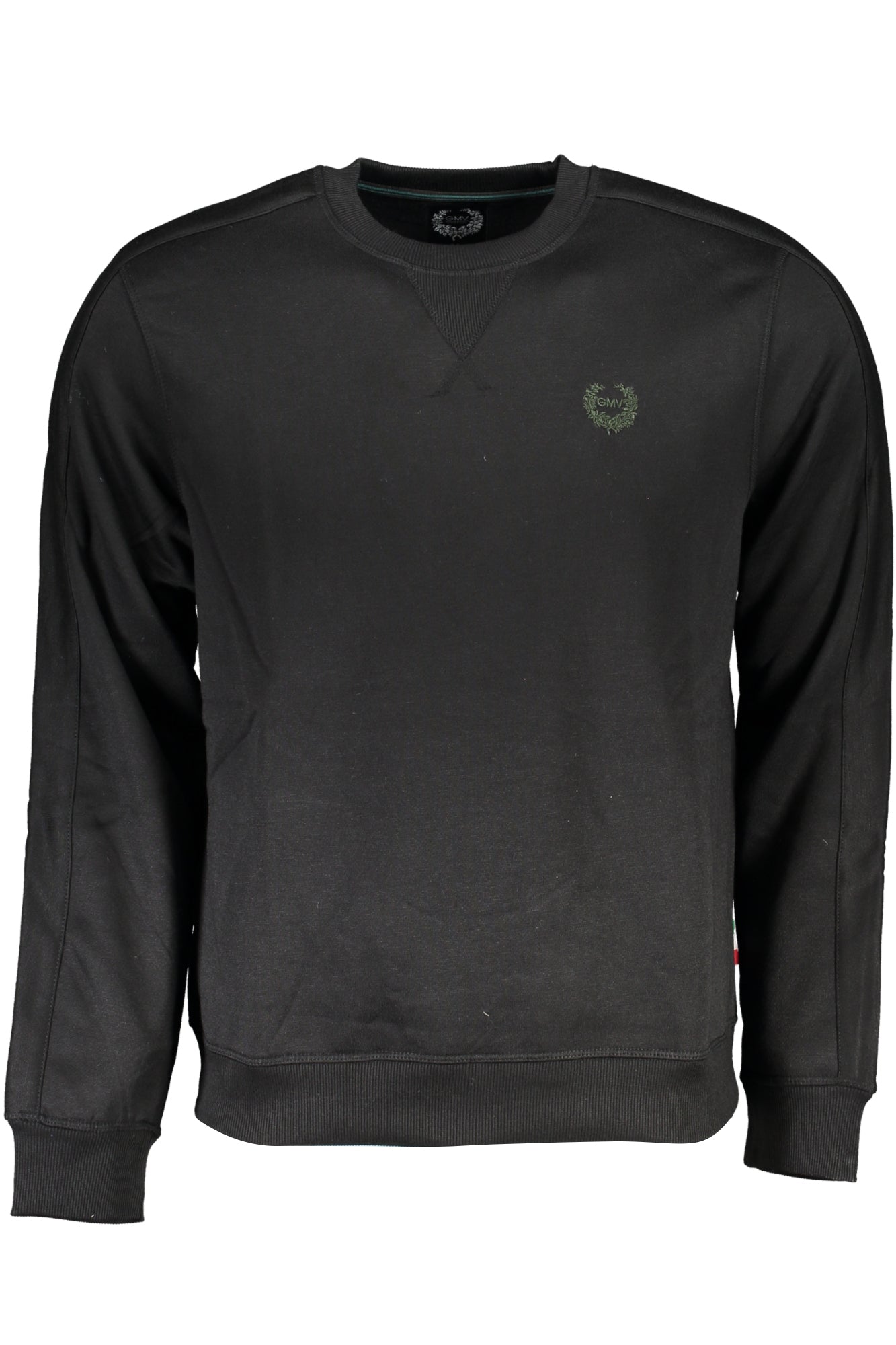 SWEAT-SHIRT SANS FERMETURE ÉCLAIR NOIR GIAN MARCO VENTURI POUR HOMMES - GIAN MARCO VENTURI