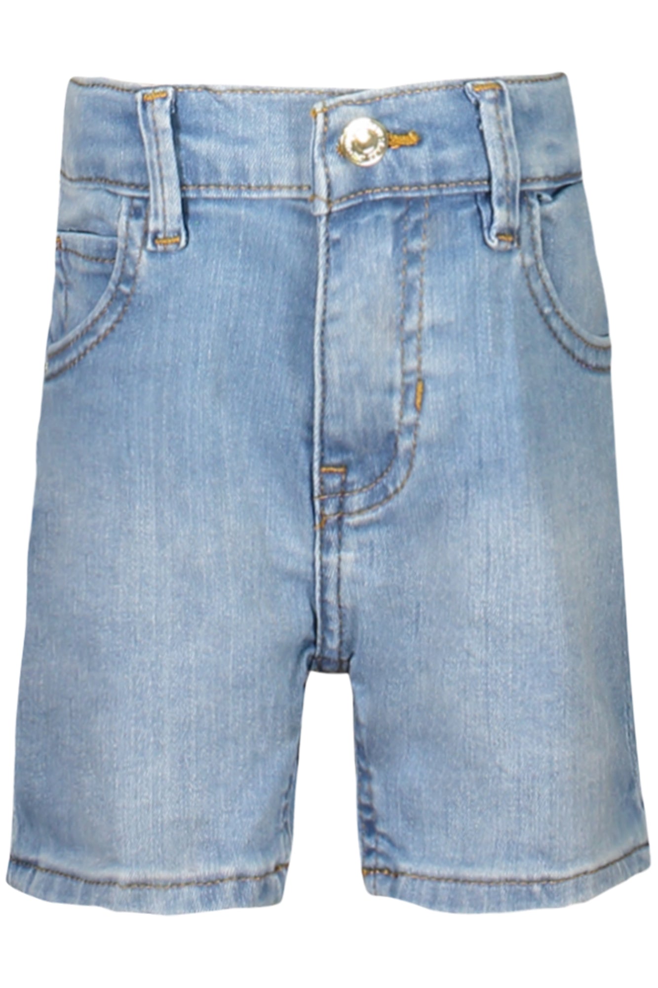 GUESS JEANS JEANS COURT POUR FILLE BLEU - GUESS JEANS