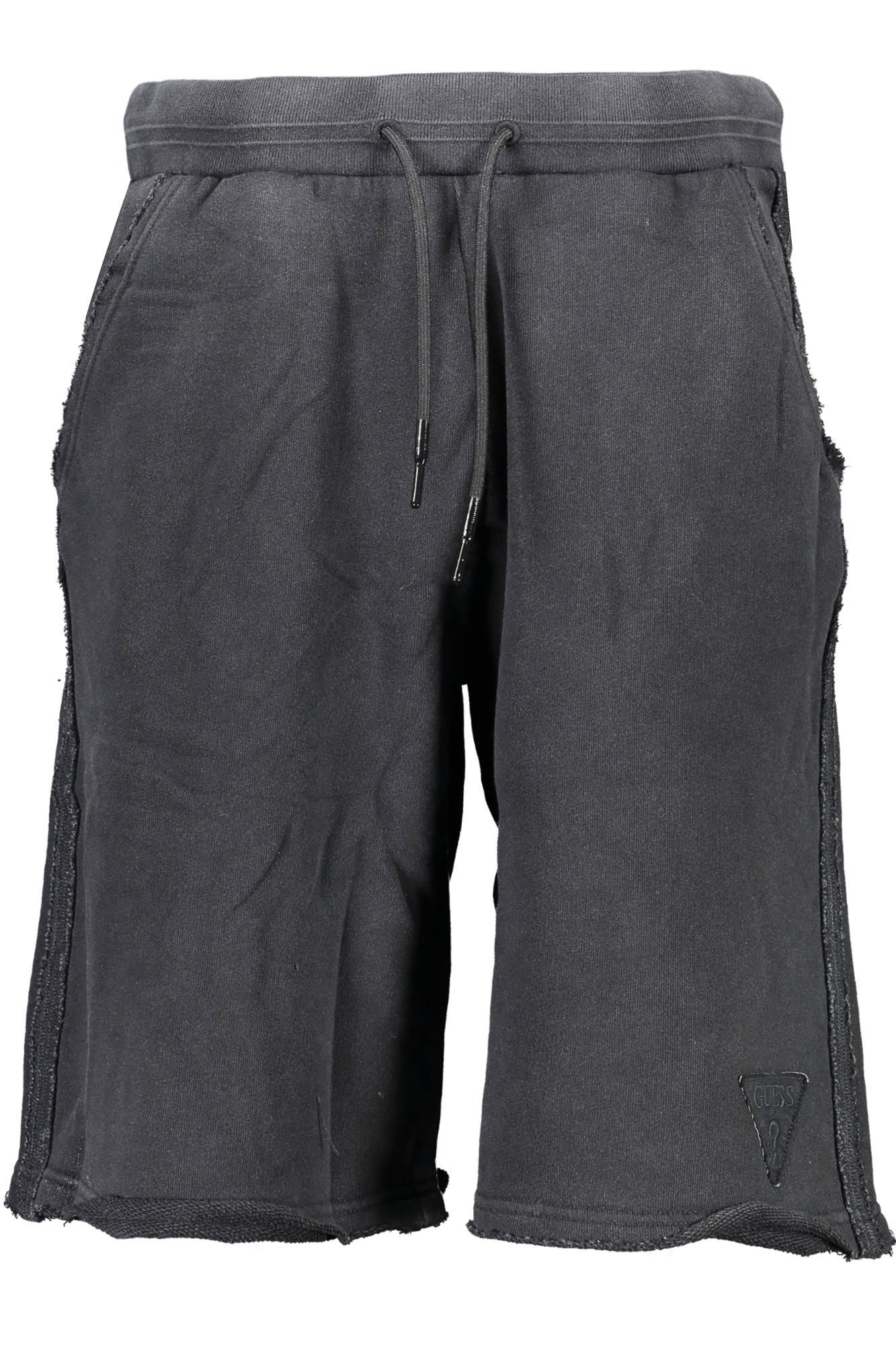 GUESS JEANS PANTALON BERMUDA HOMME NOIR - GUESS JEANS