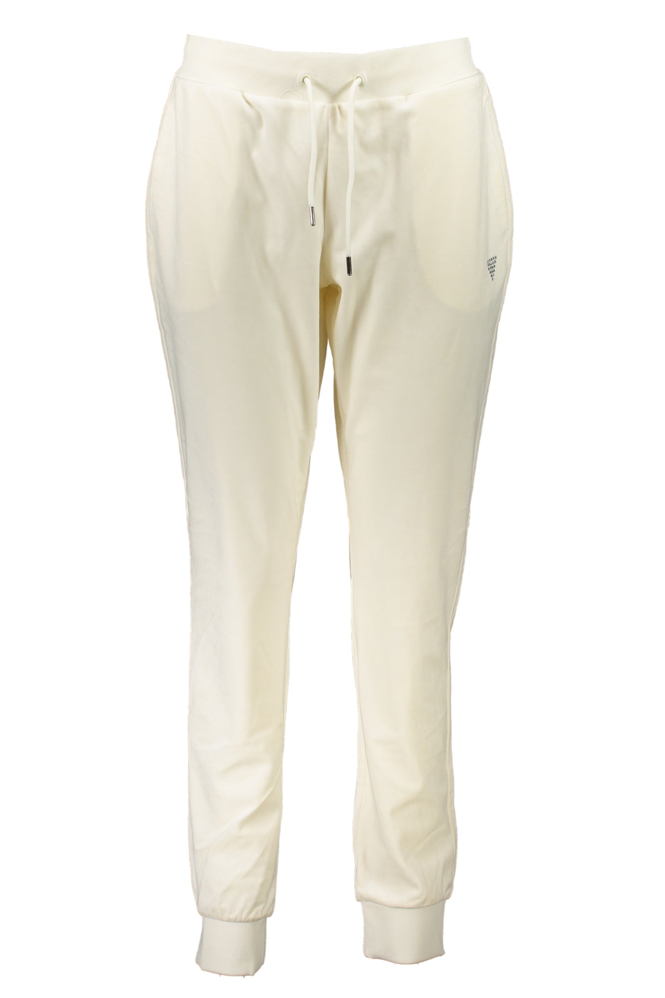 GUESS JEANS PANTALON FEMME BLANC - GUESS JEANS