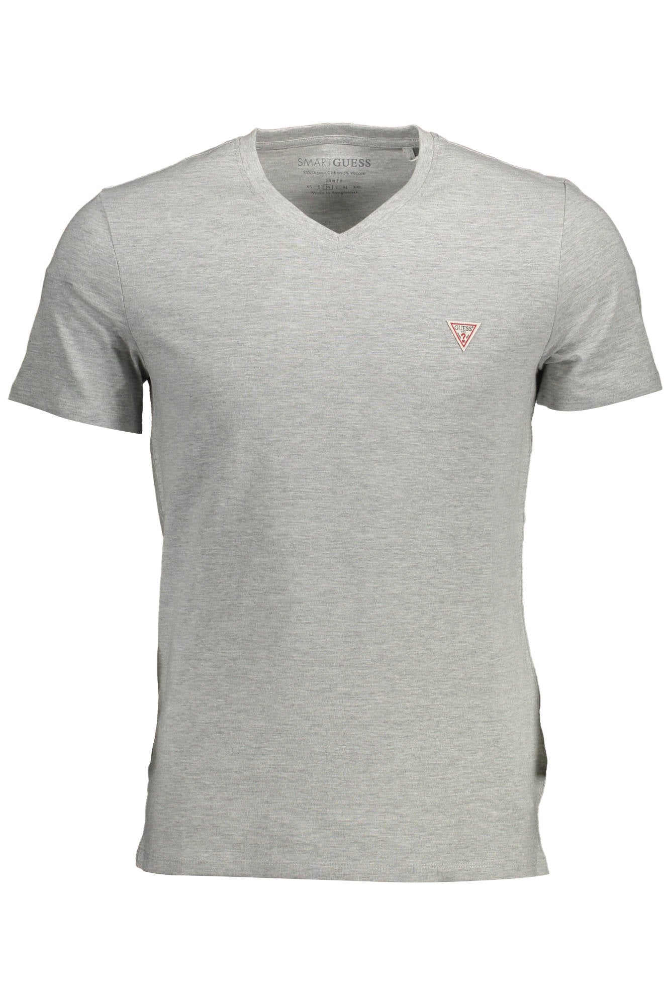 T-SHIRT À MANCHES COURTES GUESS JEANS HOMME GRIS - GUESS JEANS