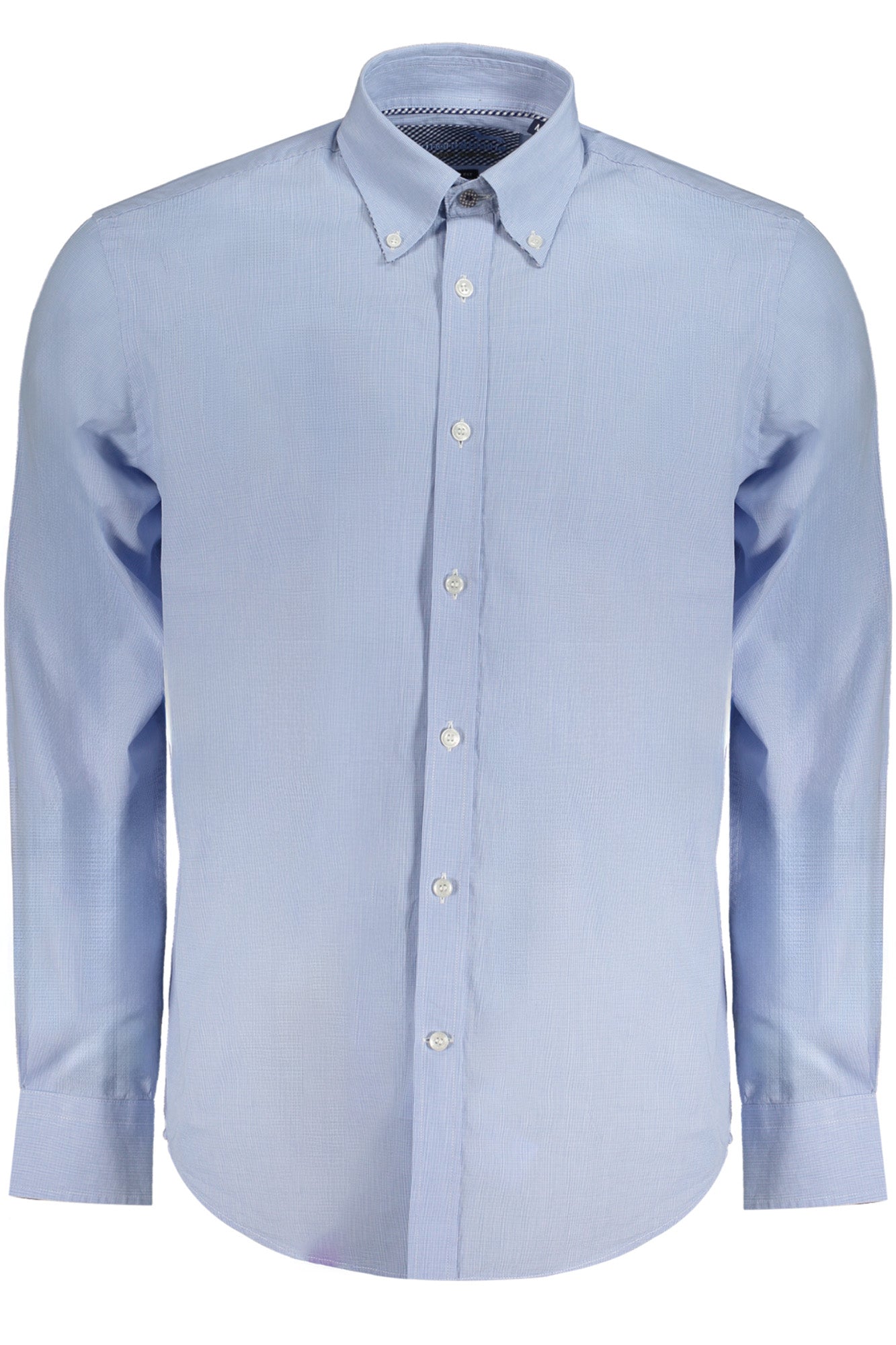 HARMONT & BLAINE CHEMISE BLEU À MANCHES LONGUES POUR HOMMES - HARMONT & BLAINE
