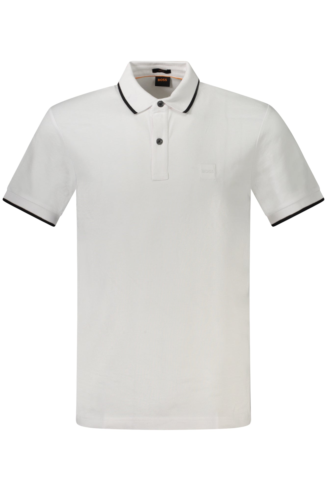 POLO HUGO BOSS MANCHES COURTES HOMME BLANC - BOSS