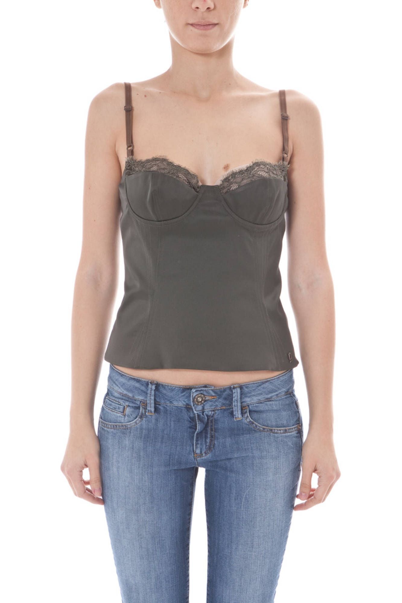 HAUT FEMME VERT JOHN GALLIANO - JOHN GALLIANO