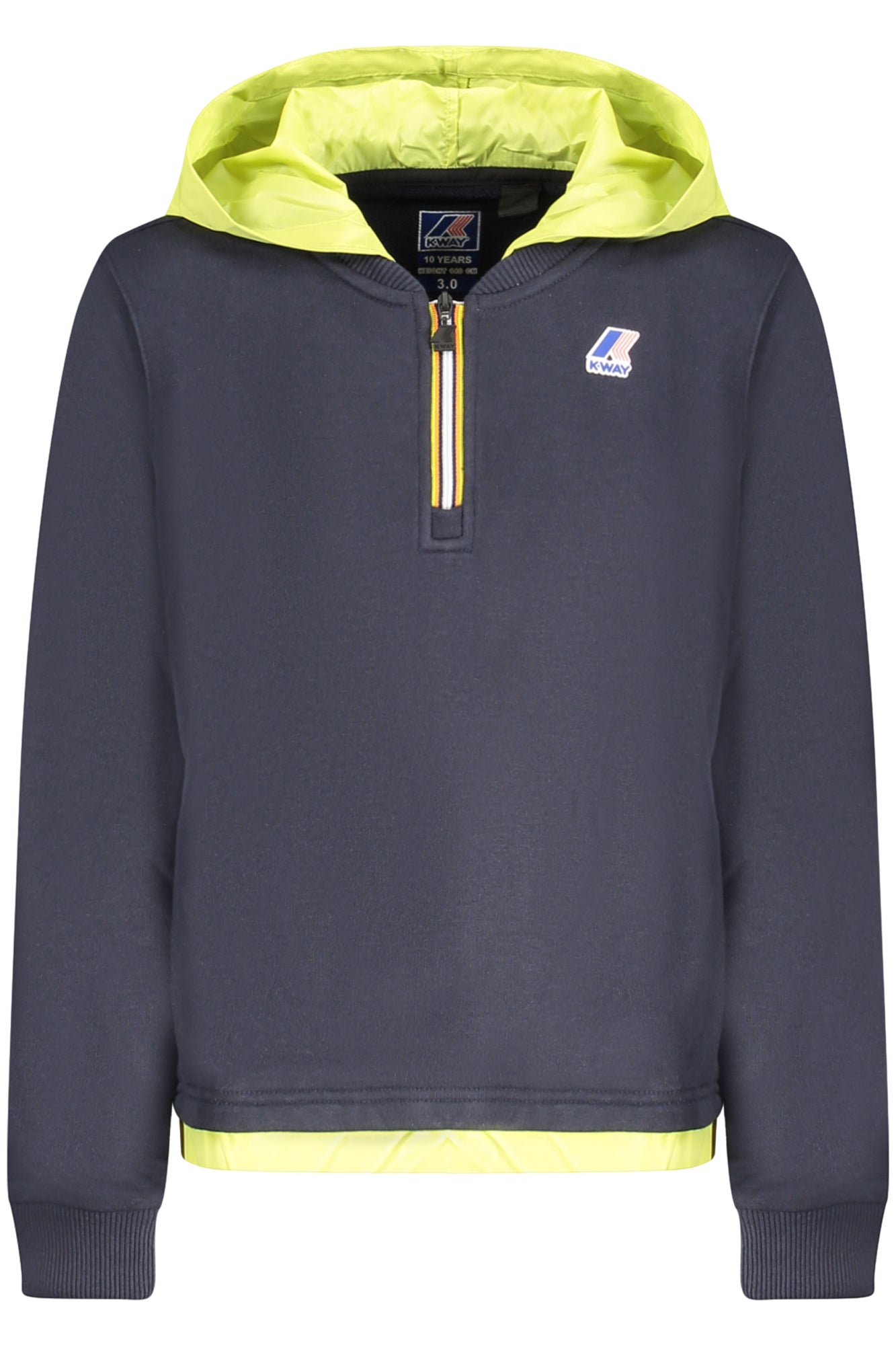 SWEAT K-WAY SANS ZIP ENFANT BLEU - K-WAY