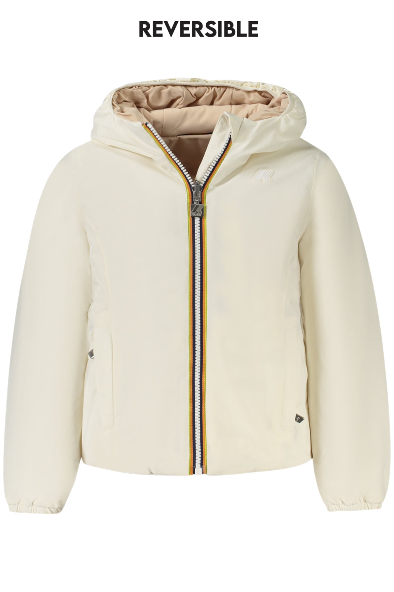 VESTE K-WAY FILLE BLANCHE - K-WAY