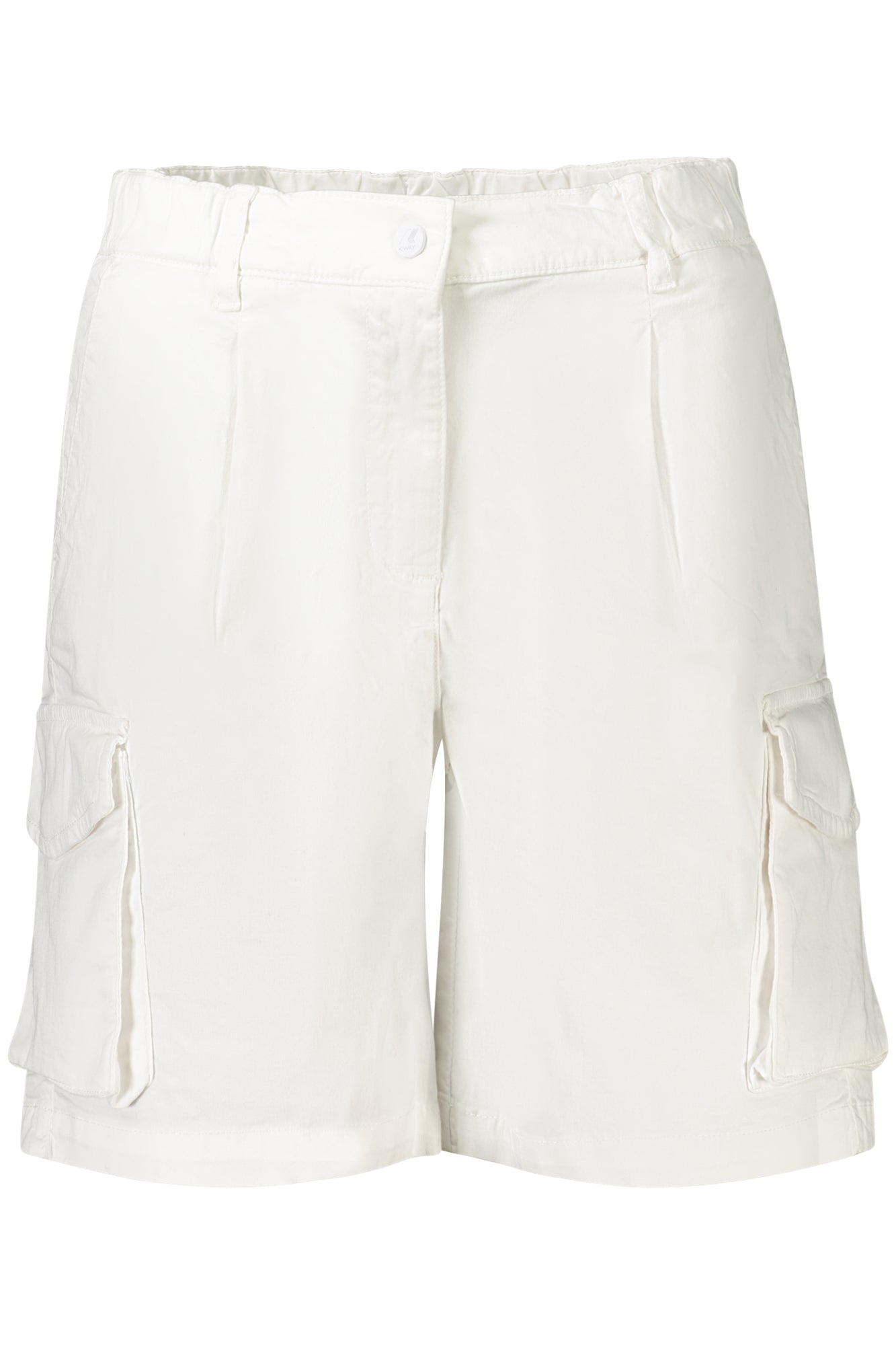 PANTALON BERMUDA FEMME K-WAY BLANC - K-WAY