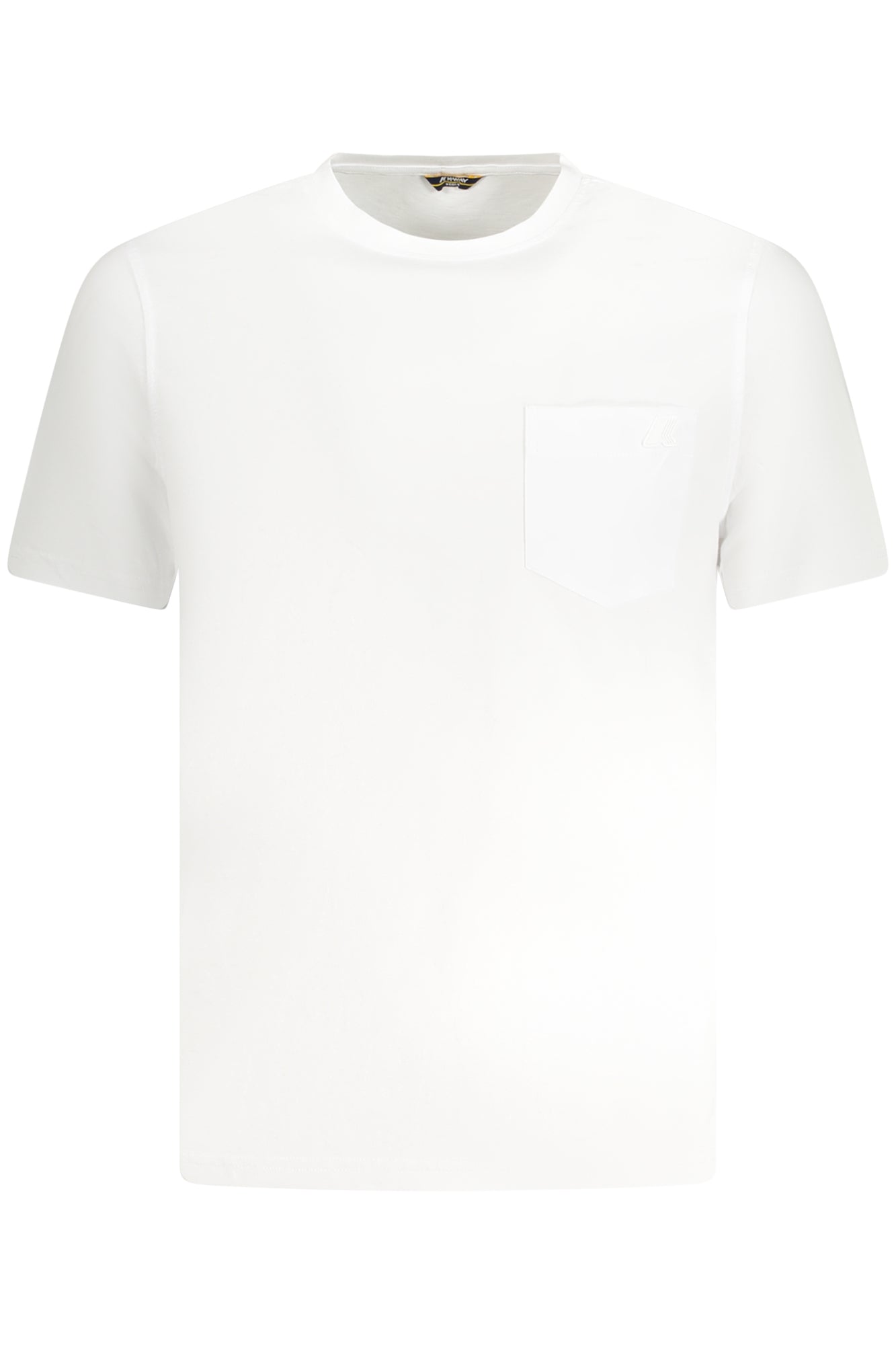 T-SHIRT MANCHES COURTES K-WAY HOMME BLANC - K-WAY