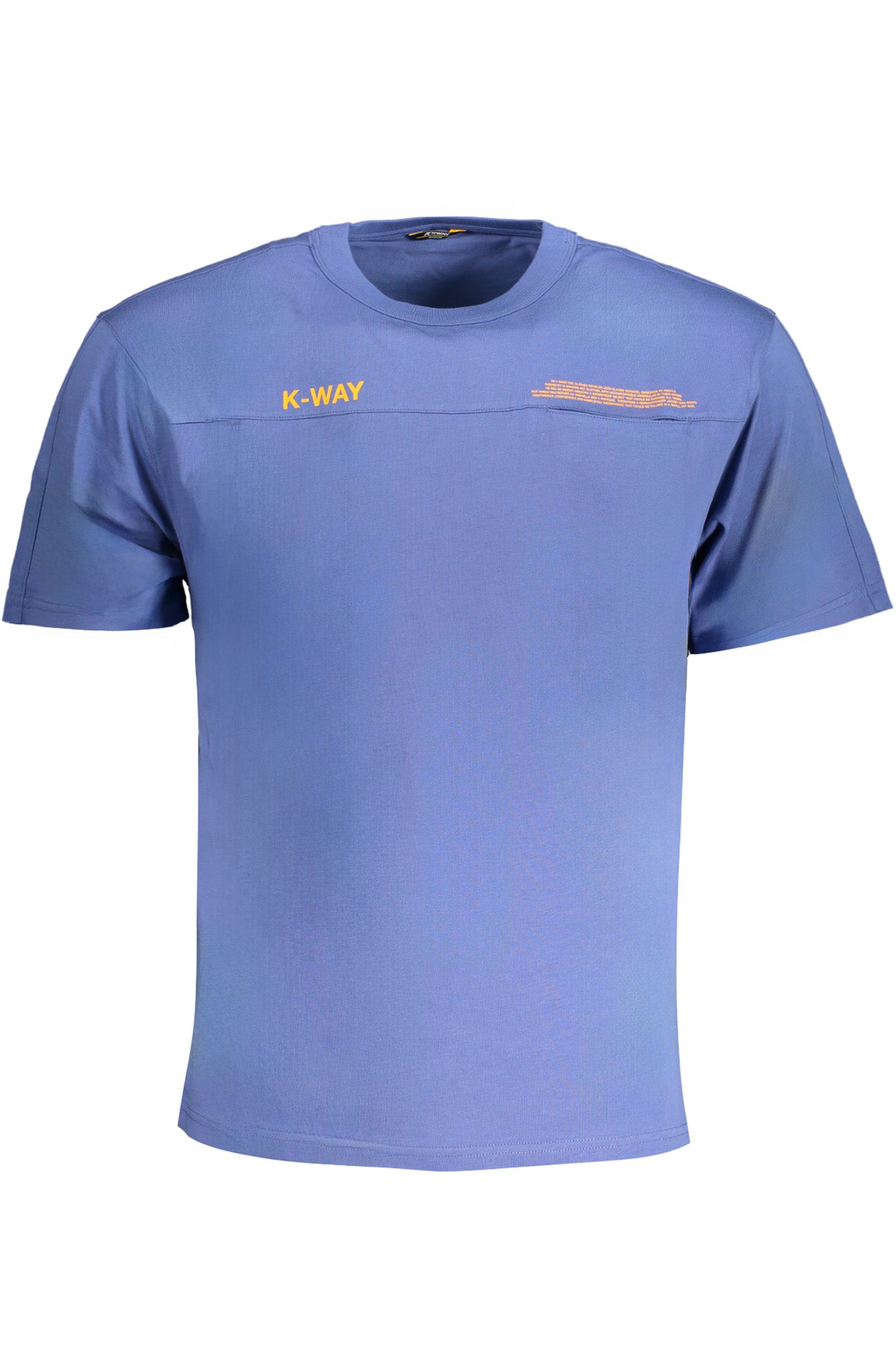 T-SHIRT MANCHES COURTES HOMME K-WAY BLEU - K-WAY