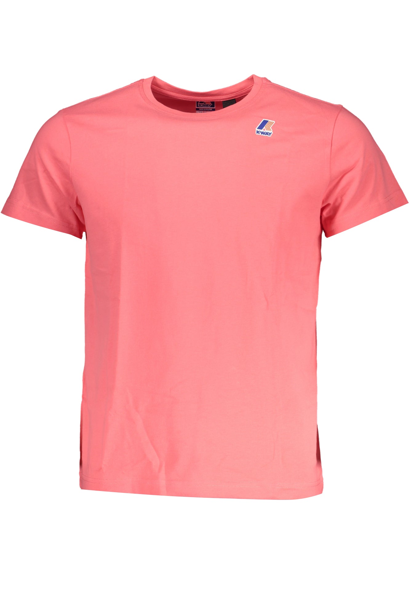 T-SHIRT K-WAY MANCHES COURTES HOMME ROSE - K-WAY