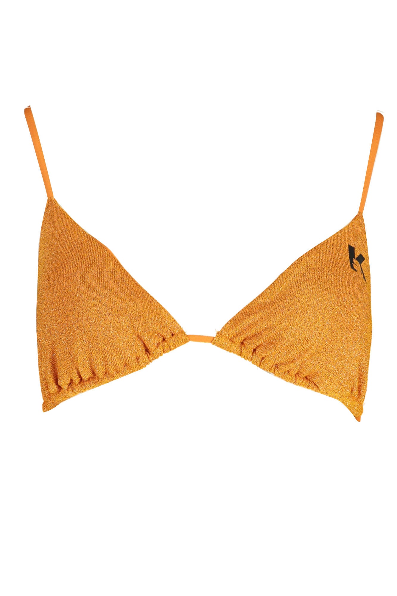 KARL LAGERFELD BEACHWEAR TOP COSTUME FEMME ORANGE - KARL LAGERFELD BEACHWEAR