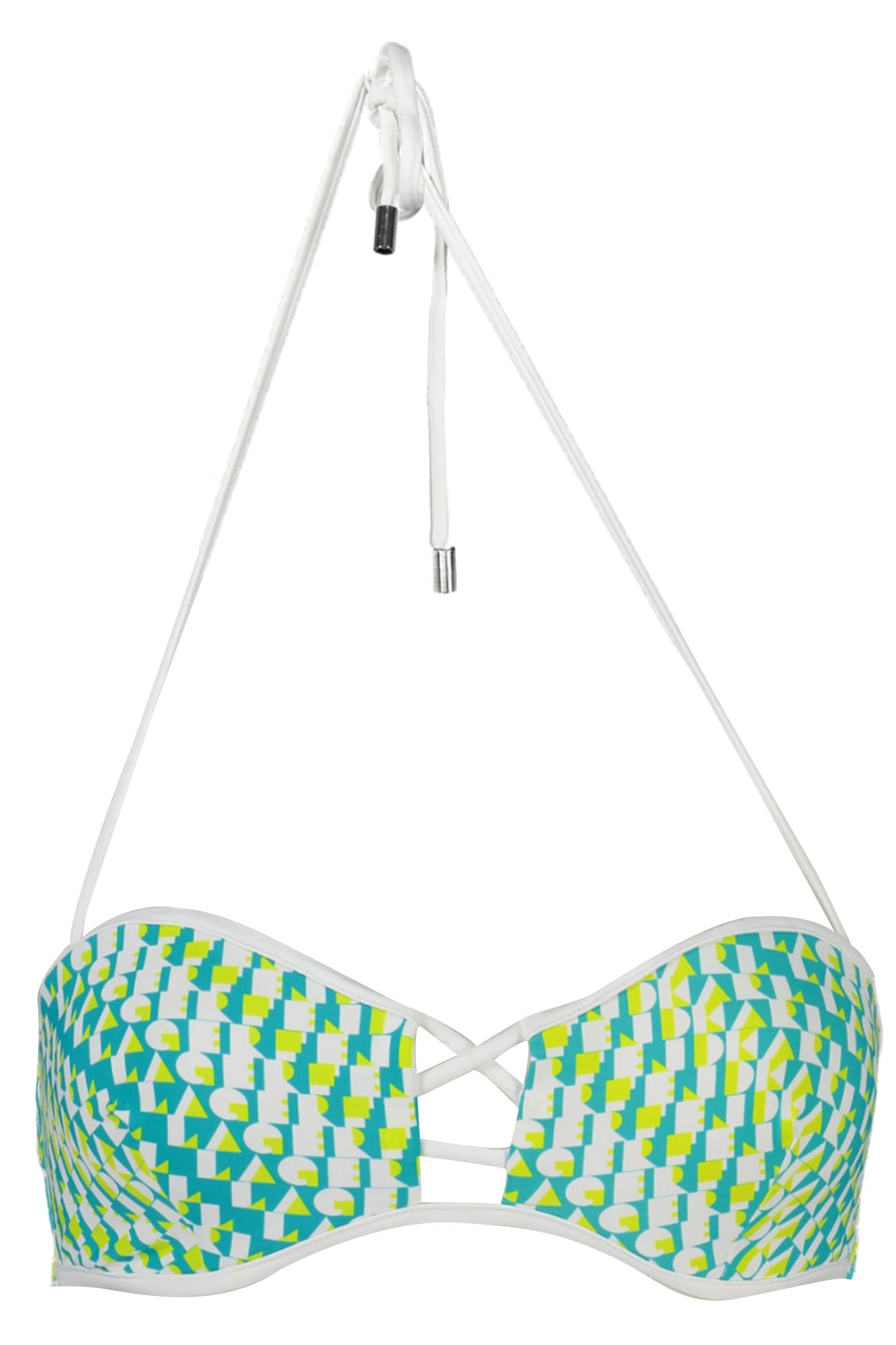 Haut de maillot de bain Karl Lagerfeld Beachwear pour femme Vert - KARL LAGERFELD BEACHWEAR