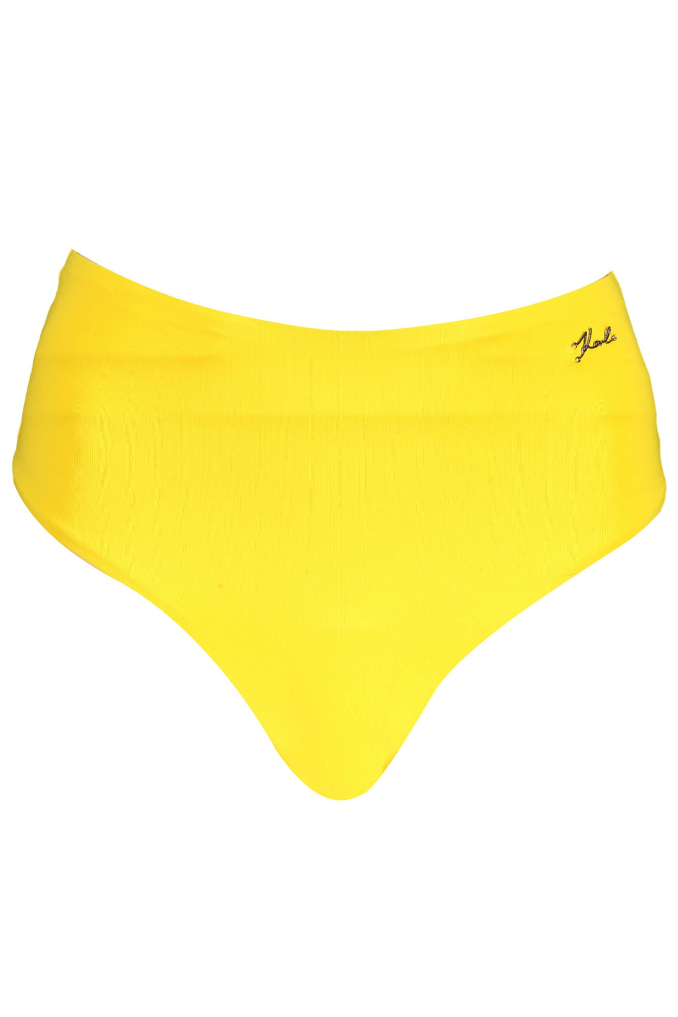 KARL LAGERFELD BEACHWEAR BAS DE MAILLOT DE BAIN FEMME JAUNE - KARL LAGERFELD BEACHWEAR