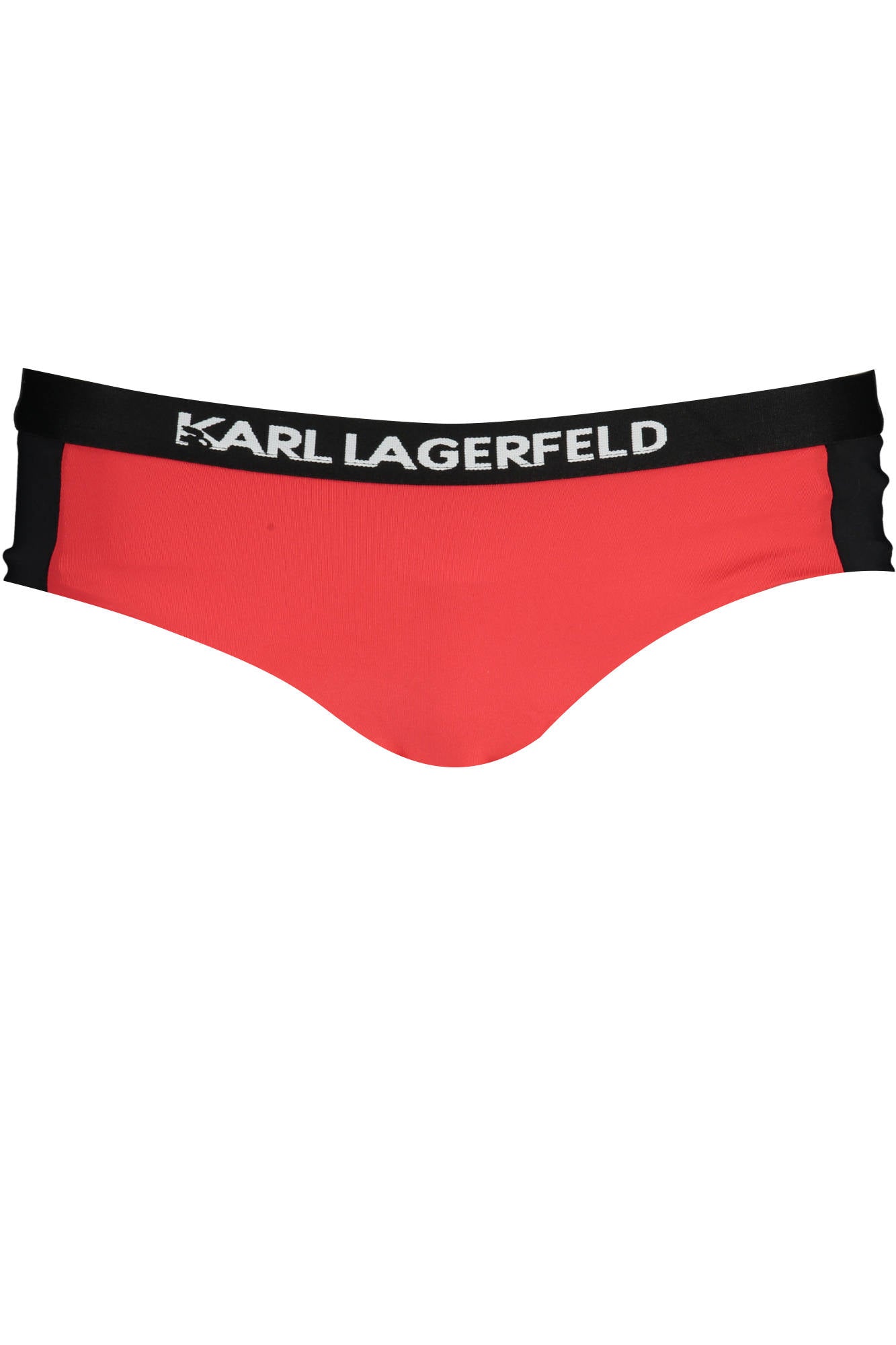 KARL LAGERFELD BEACHWEAR BAS DE MAILLOT DE BAIN FEMME ROUGE - KARL LAGERFELD BEACHWEAR