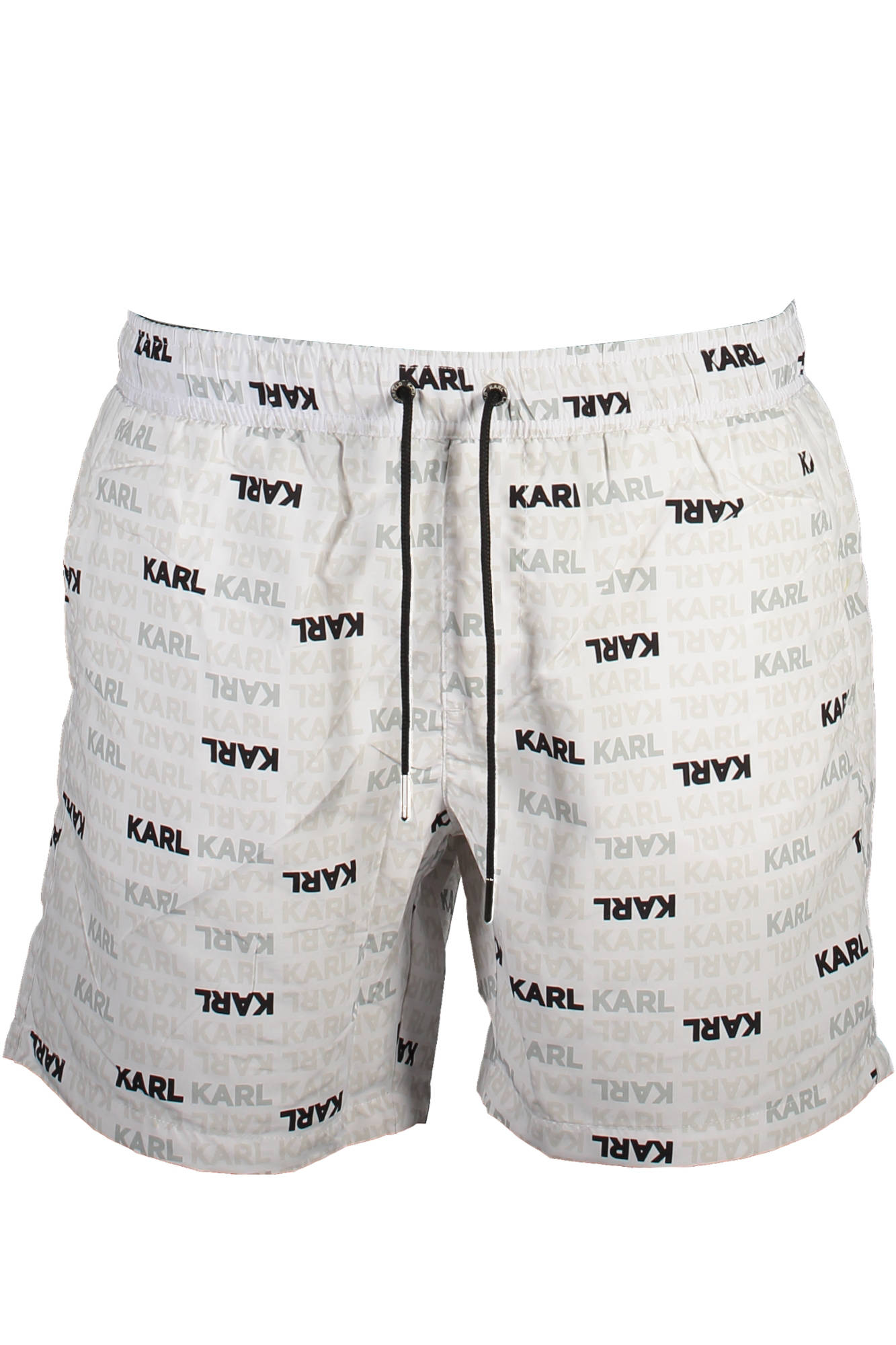KARL LAGERFELD BEACHWEAR PARTIE DE MAILLOT DE BAIN SOUS L'HOMME BLANC - KARL LAGERFELD BEACHWEAR