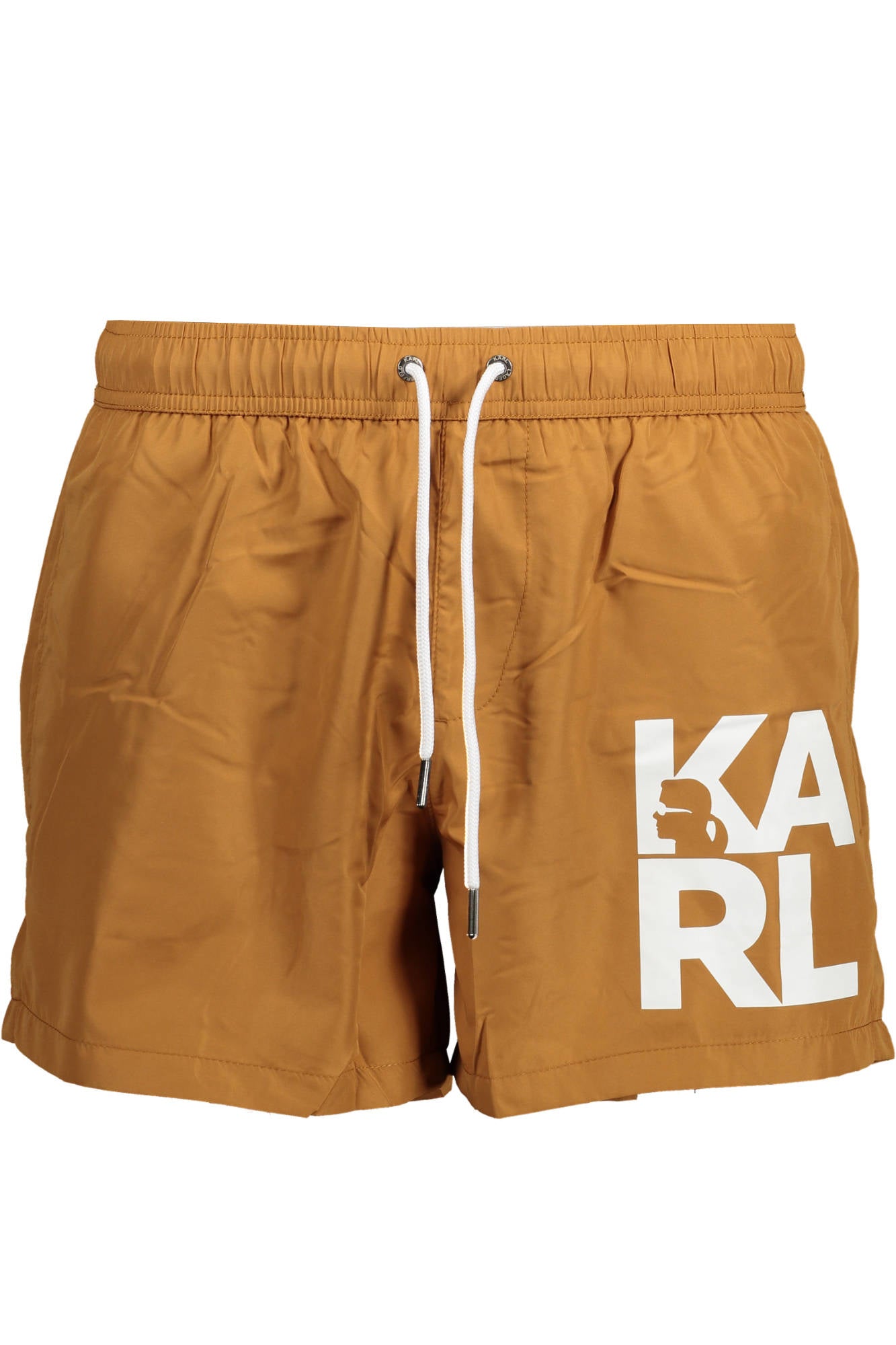 KARL LAGERFELD BEACHWEAR PIÈCES DE MAILLOT DE BAIN SOUS HOMME MARRON - KARL LAGERFELD BEACHWEAR