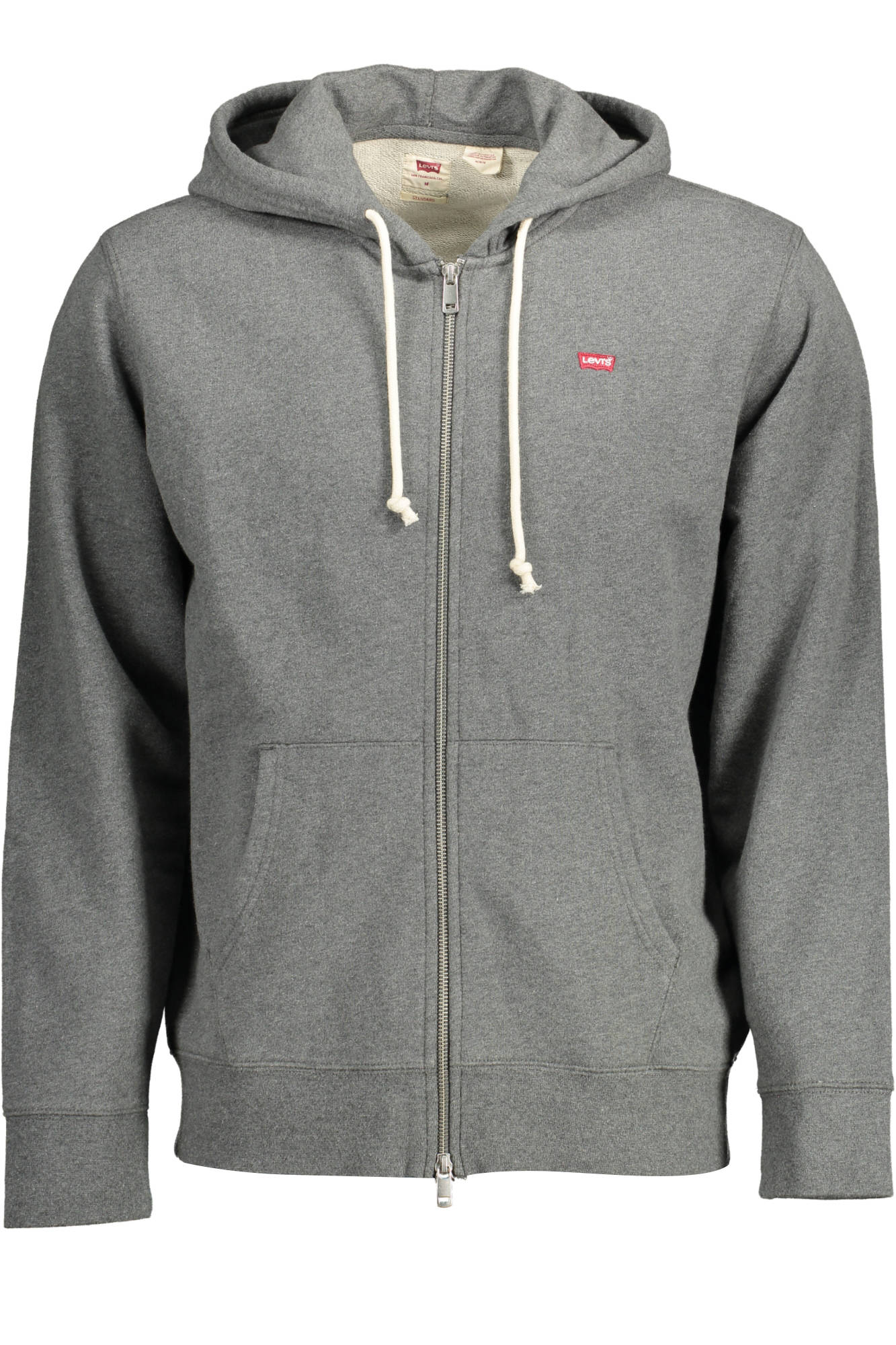LEVI'S SWEATSHIRT AVEC ZIP HOMME GRIS - LEVI'S