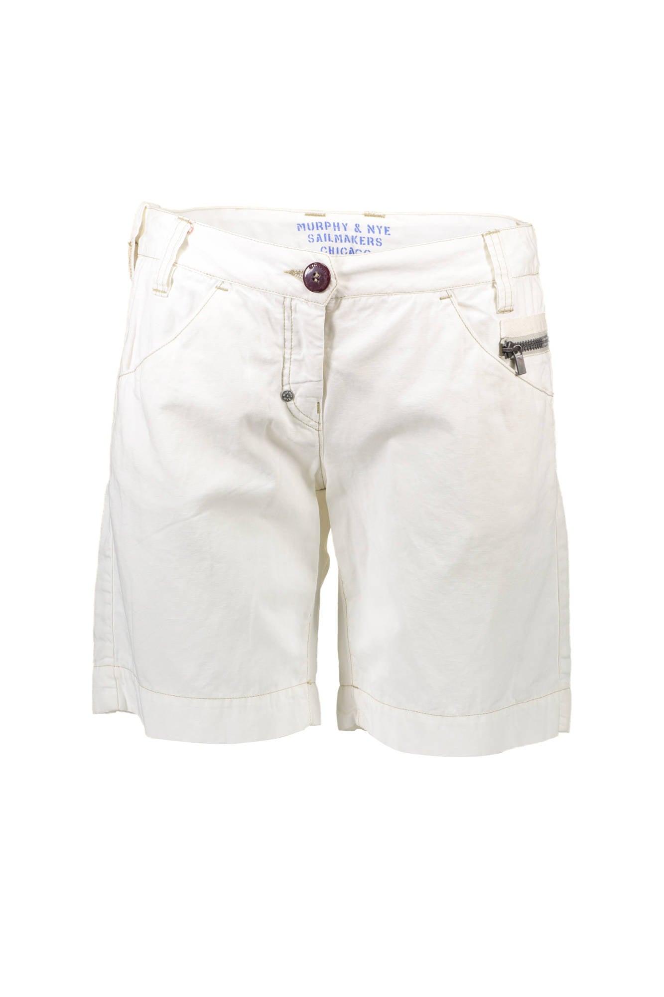 PANTALON BERMUDA FEMME MURPHY & NYE BLANC - MURPHY&NYE