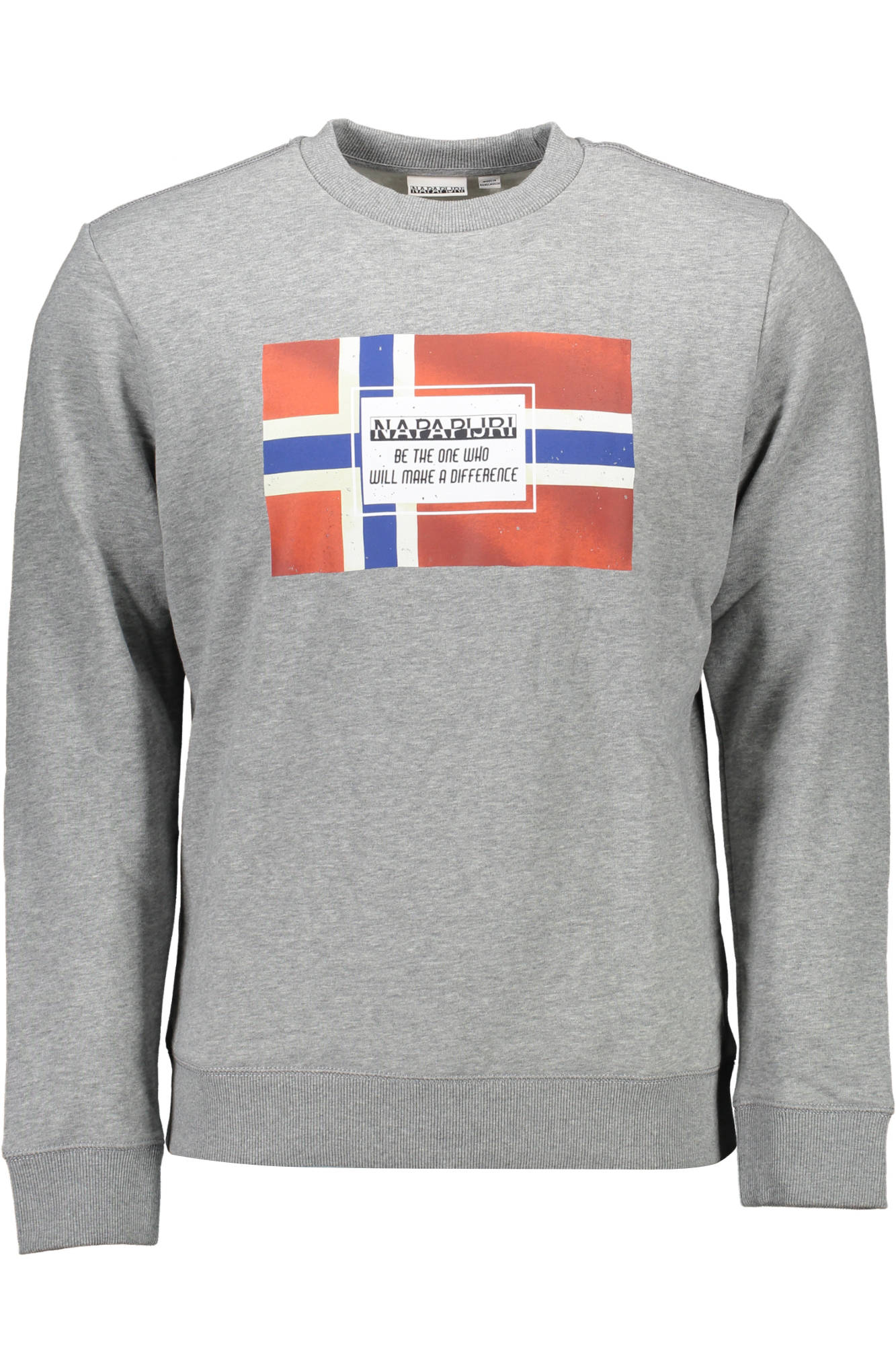 NAPAPIJRI SWEAT SANS ZIP HOMME GRIS - NAPAPIJRI