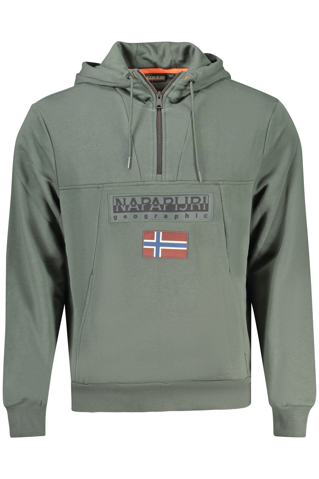 SWEAT-SHIRT NAPAPIJRI SANS ZIP HOMME VERT - NAPAPIJRI