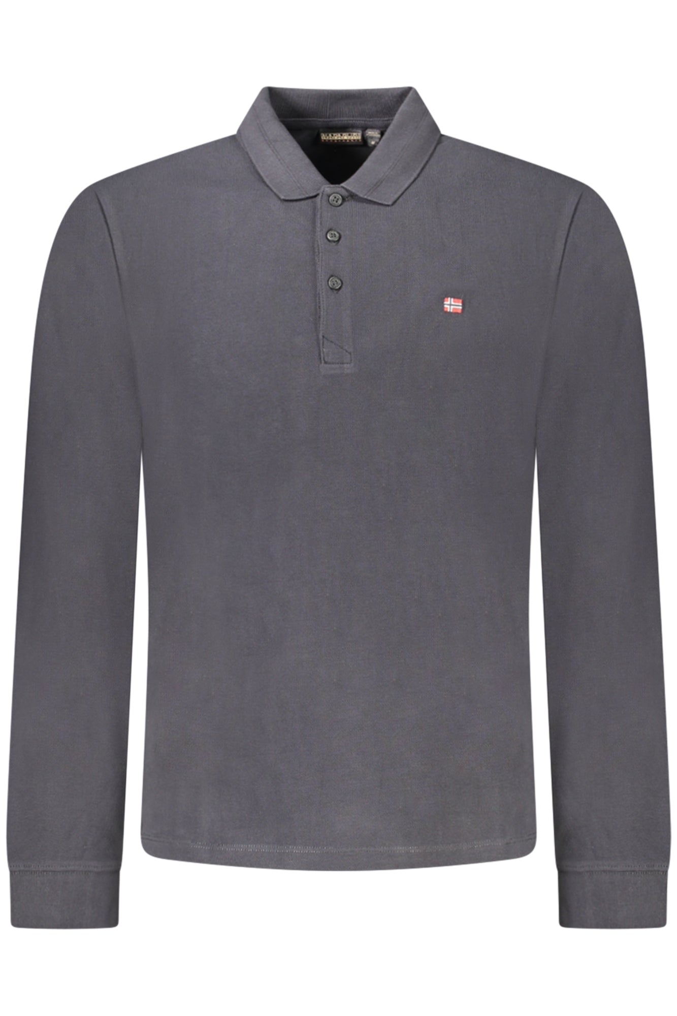 POLO À MANCHES LONGUES POUR HOMME NAPAPIJRI NOIR - NAPAPIJRI
