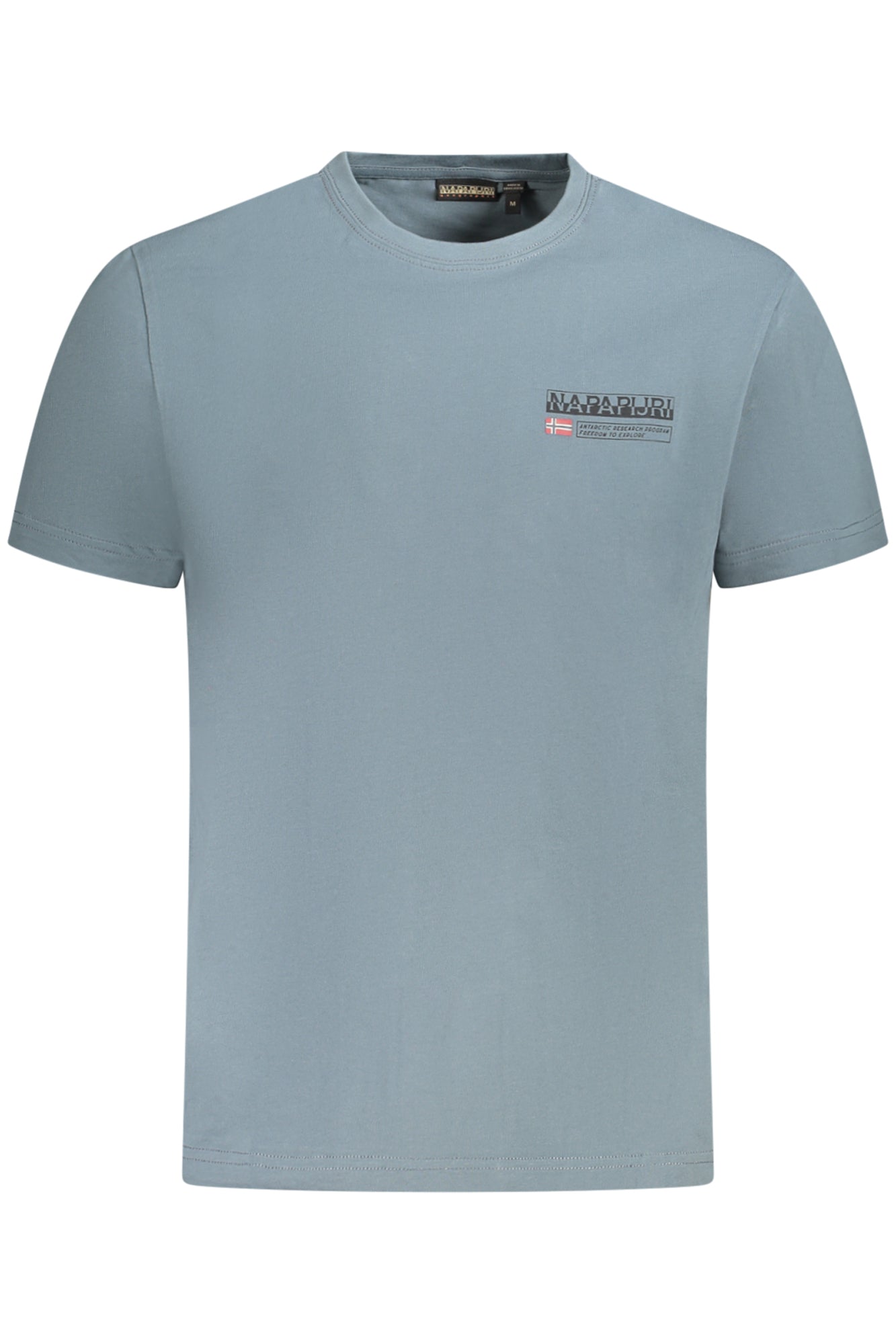 T-SHIRT À MANCHES COURTES NAPAPIJRI HOMME GRIS - NAPAPIJRI