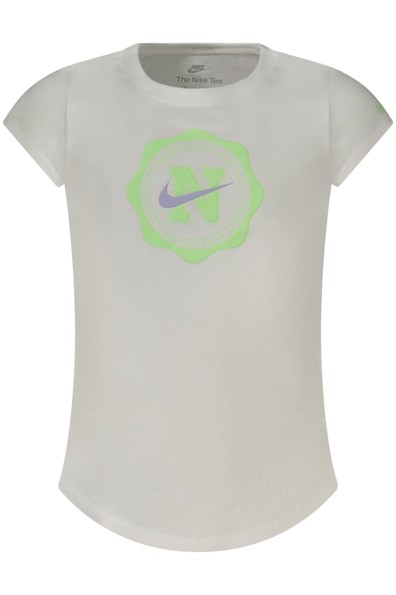 T-SHIRT NIKE À MANCHES COURTES POUR FILLE, BLANC - NIKE