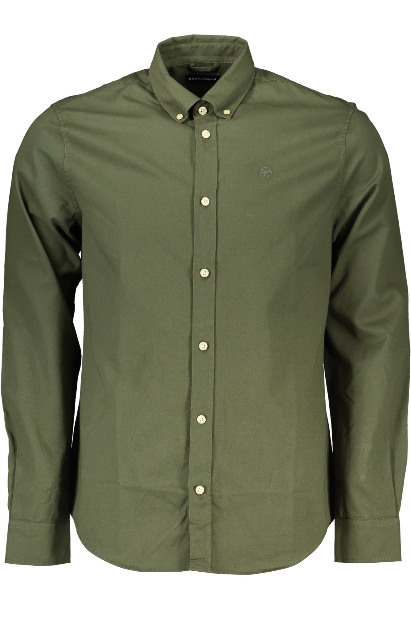 CHEMISE À MANCHES LONGUES HOMME VERTE NORTH SAILS - NORTH SAILS