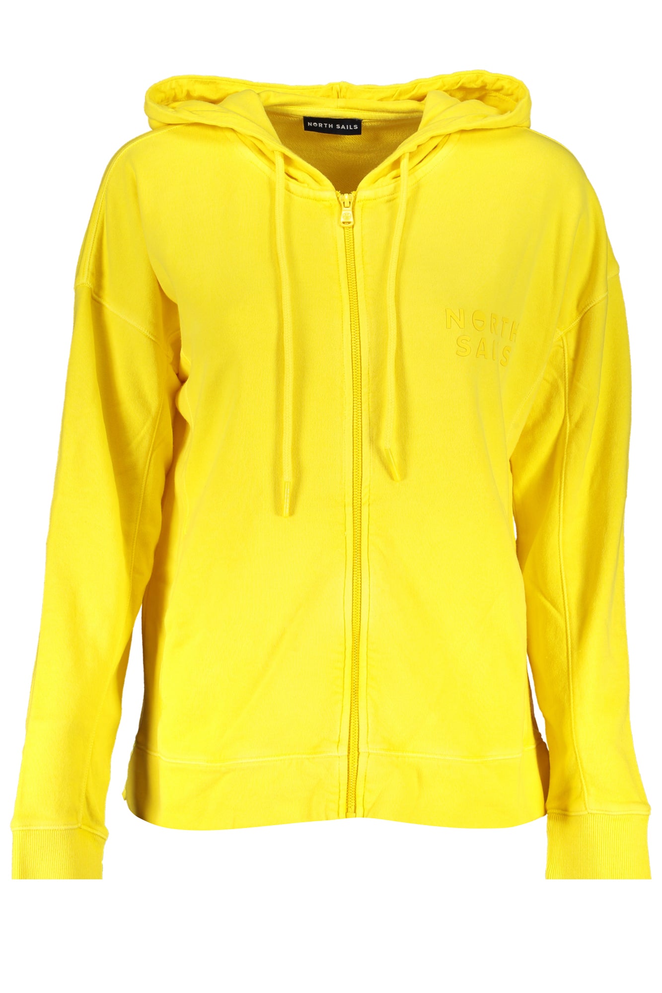 SWEAT-SHIRT ZIPPÉ JAUNE POUR FEMME NORTH SAILS - NORTH SAILS