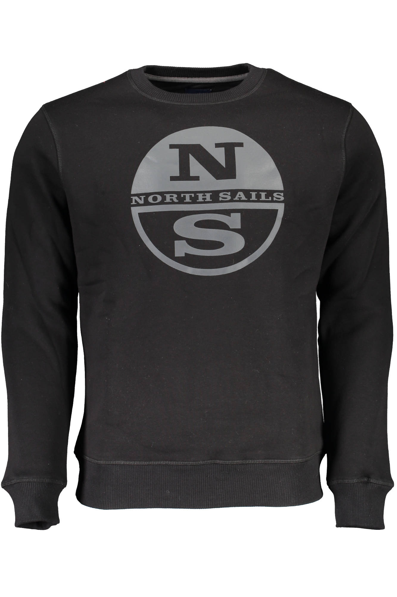 SWEAT-SHIRT HOMME NOIR SANS ZIP NORTH SAILS - NORTH SAILS